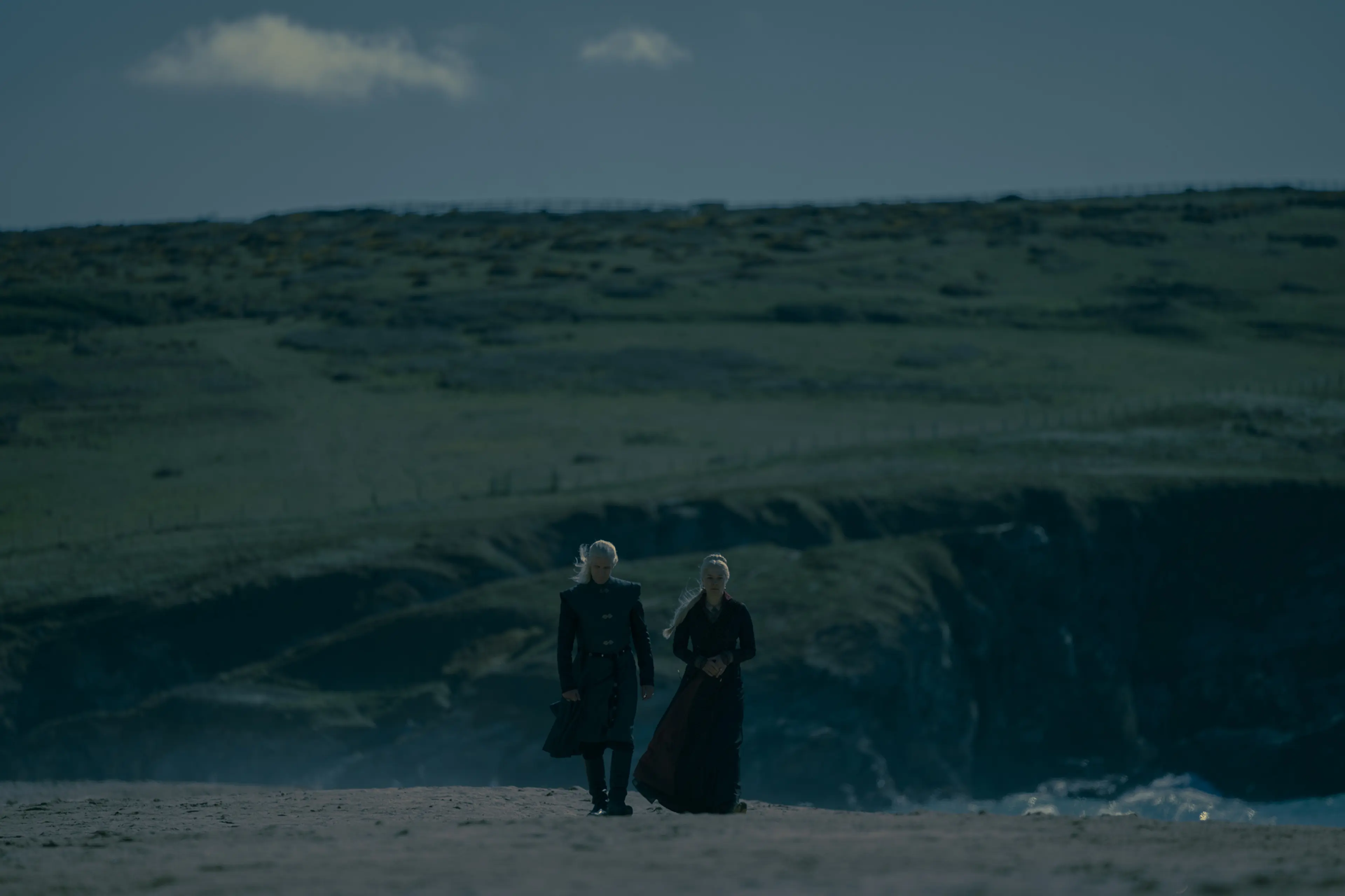 Matt Smith and Emma D'Arcy in House of the Dragon