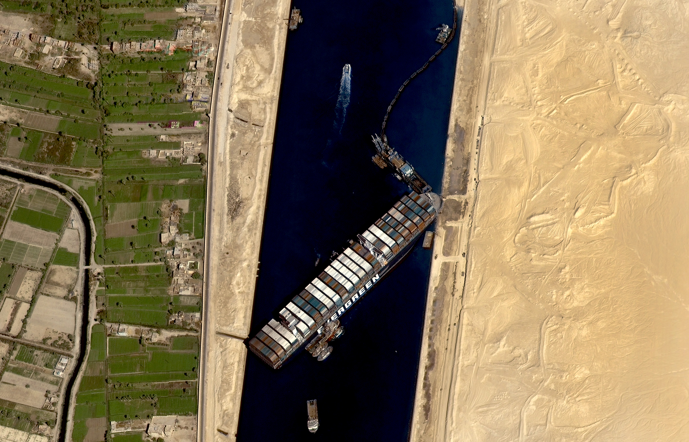 Suez crisis to trigger losses for Egypt, world trade