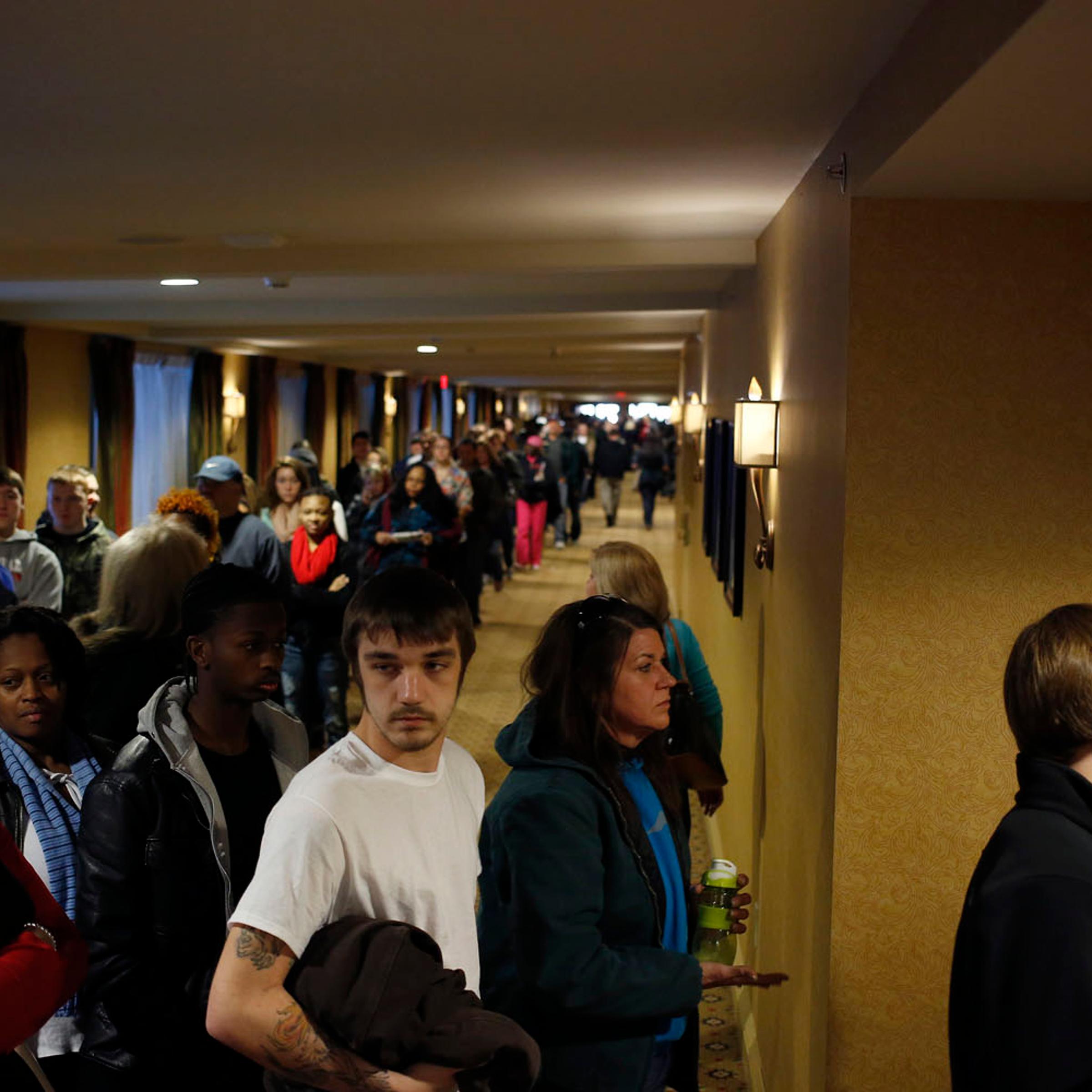 Views From A Job Fair As U.S. Added 238,000 Jobs In December