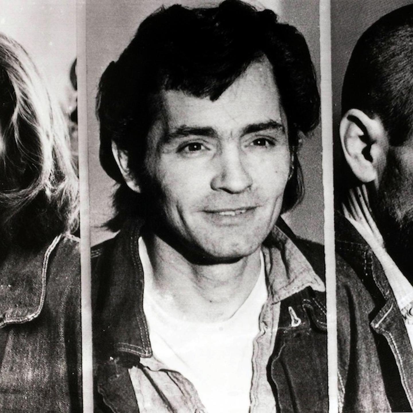 USA, Circa 1971, American cult leader and mass murderer Charles Manson is shown in these three pictures demonstrating how he has changed his appearance during his trial for the Tate-La Bianca murders in Los Angeles in 1969
