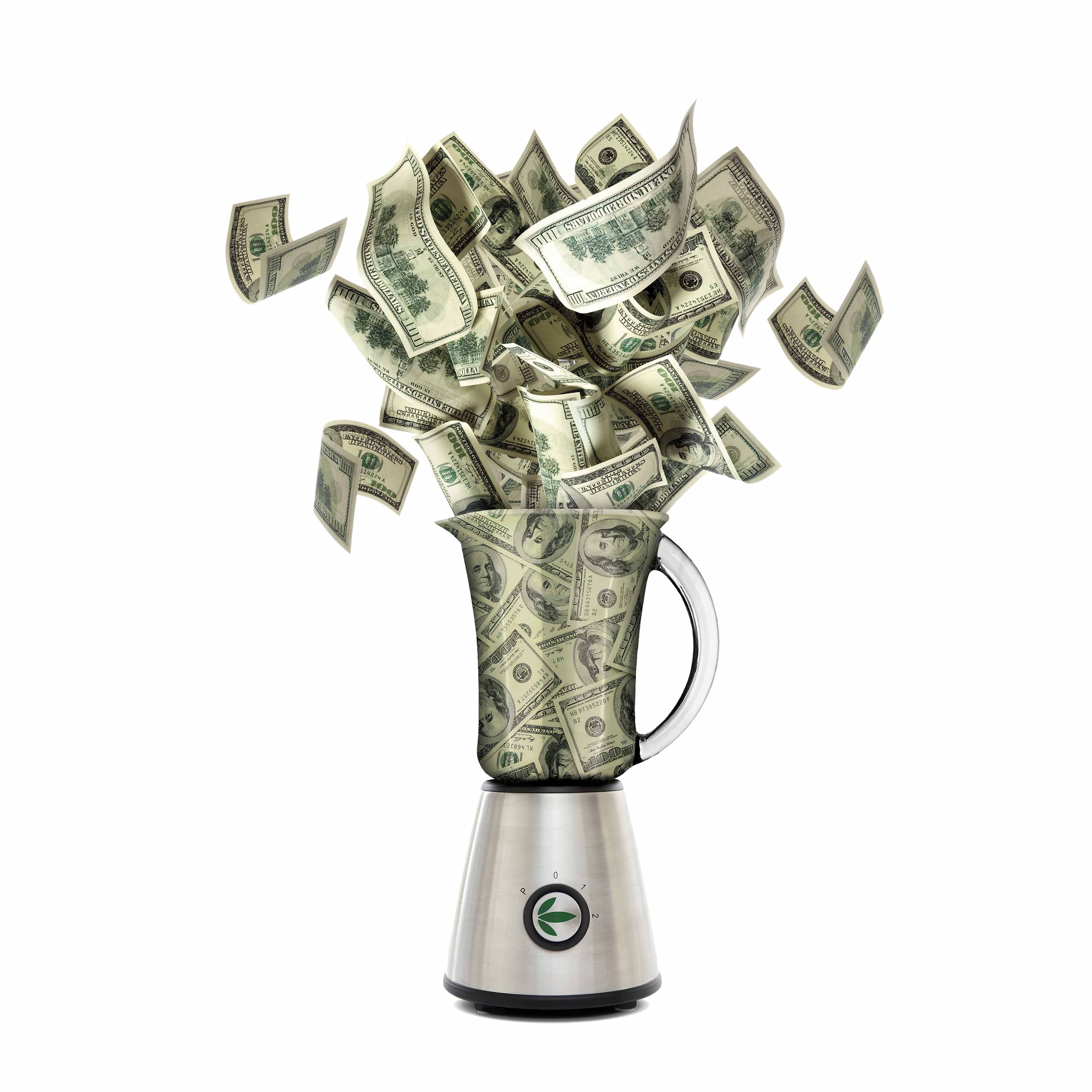 Money Blender Illustration Tomasz Walenta TIME Magazine