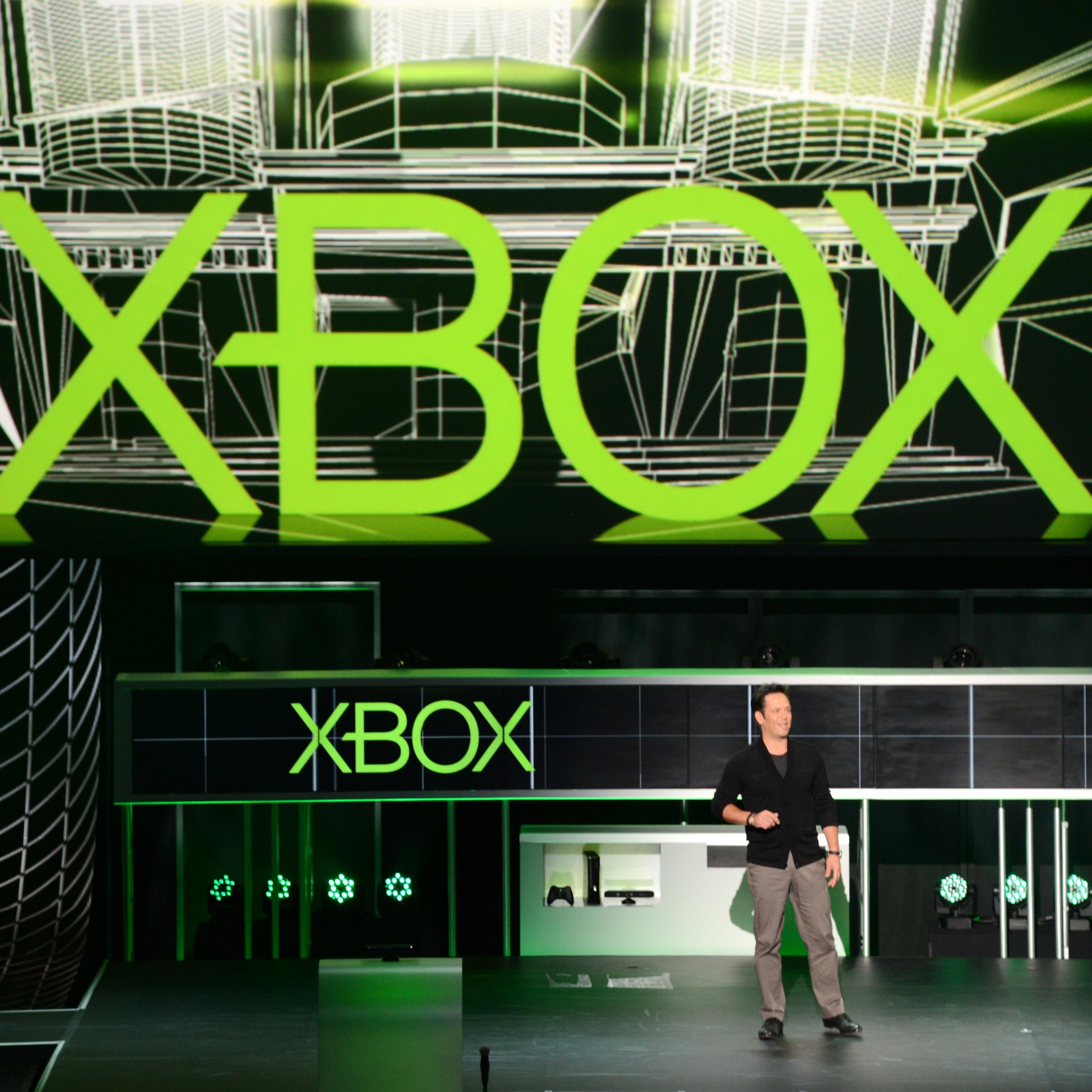 Corporate Vice President of Microsoft Studios Phil Spencer speaks at the Microsoft Xbox E3 2012 media briefing in Los Angeles on June 4, 2012.