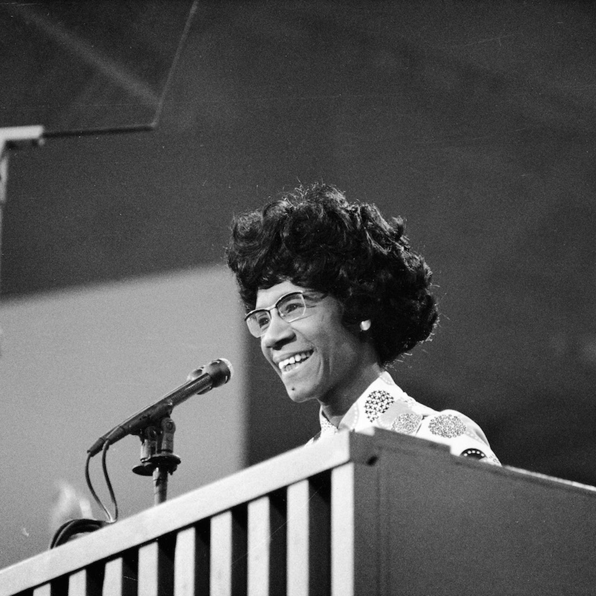 Shirley Chisholm At Democratic National Convention