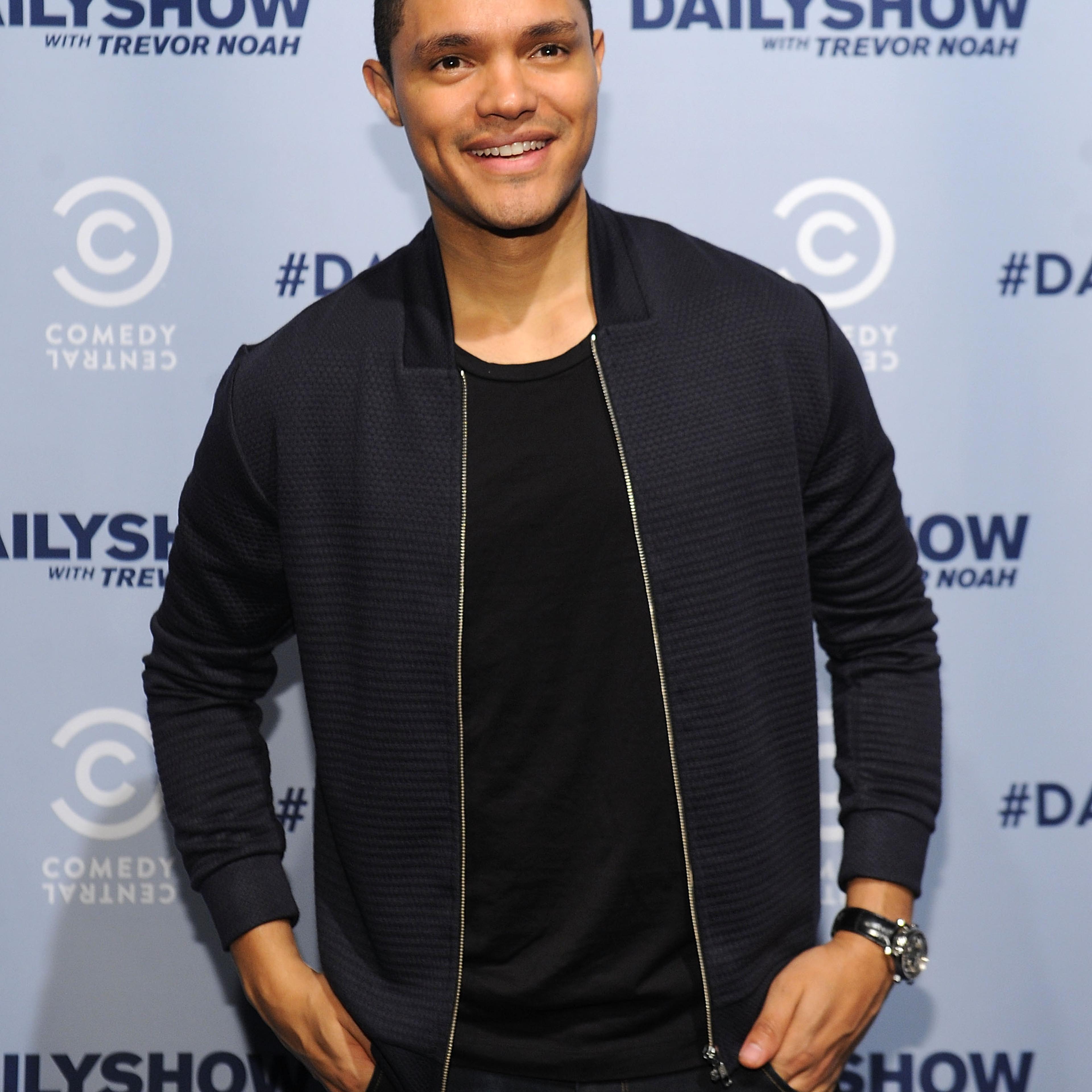 Trevor Noah attends Comedy Central's The Daily Show With Trevor Noah Premiere Party Event in New York City on Oct. 22, 2015.