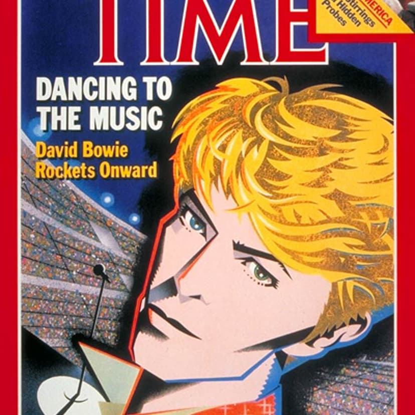 David Bowie on the cover of TIME, July 18, 1983