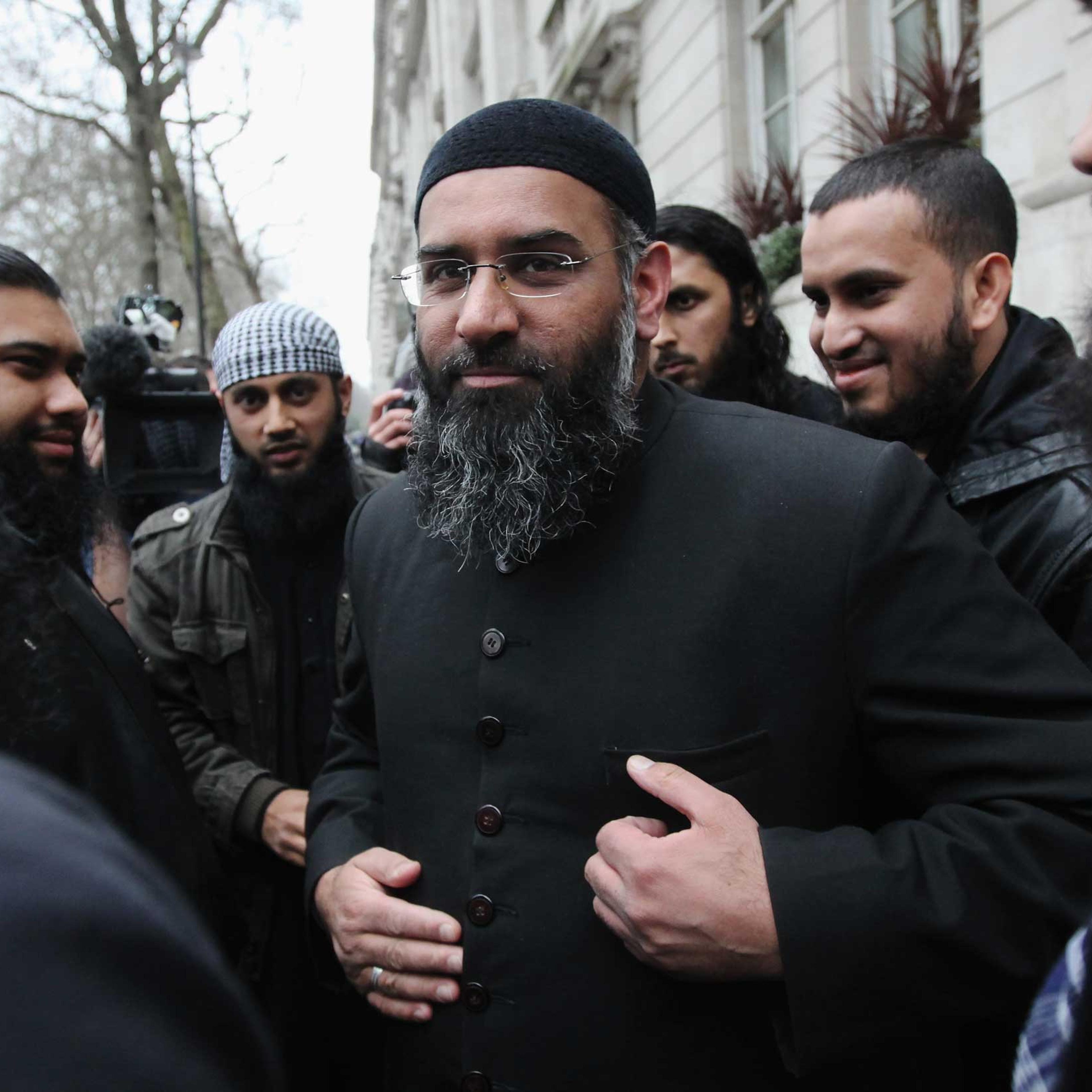 Anjem Choudary in London in 2010.