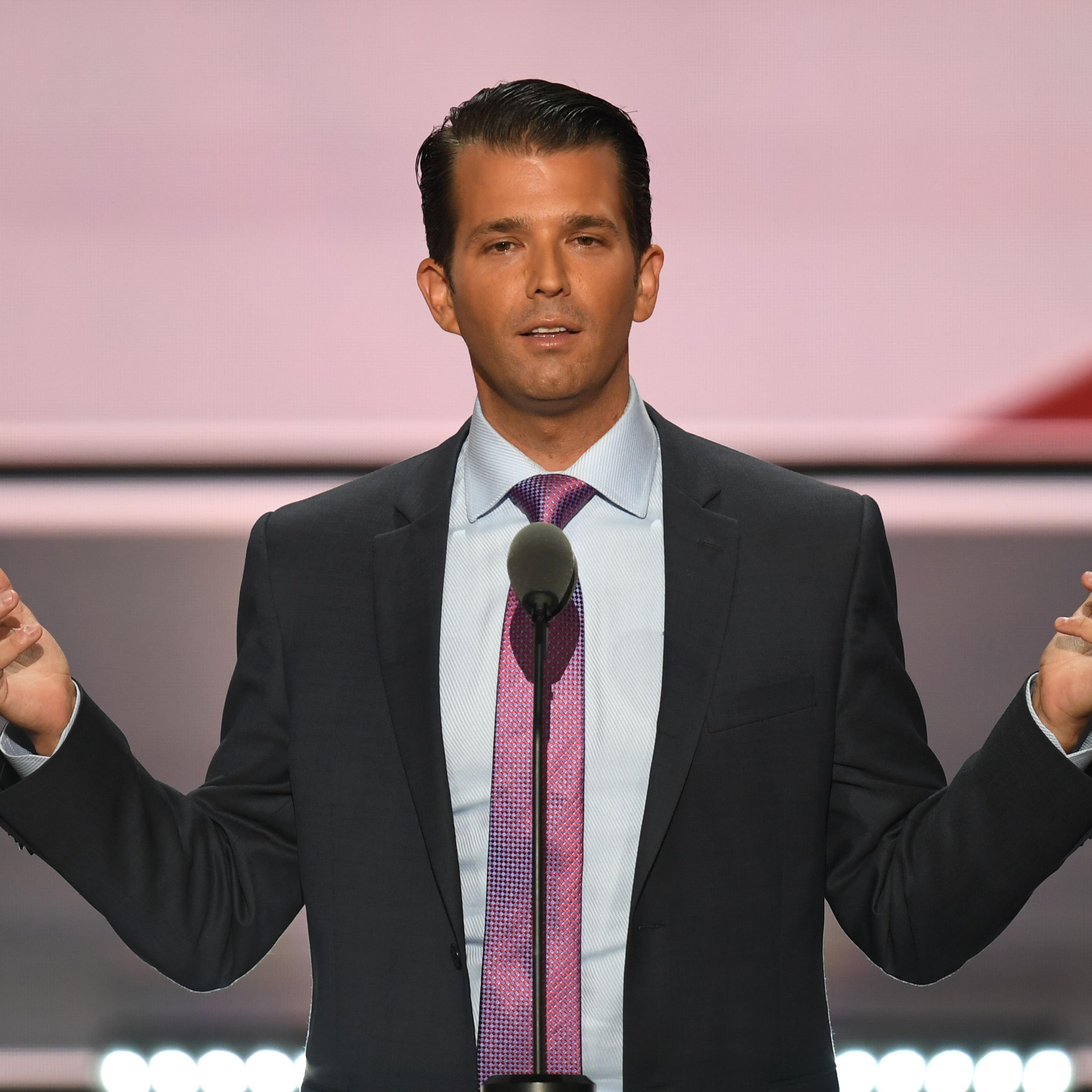Donald Trump, Jr. in Cleveland, on July 19, 2016.