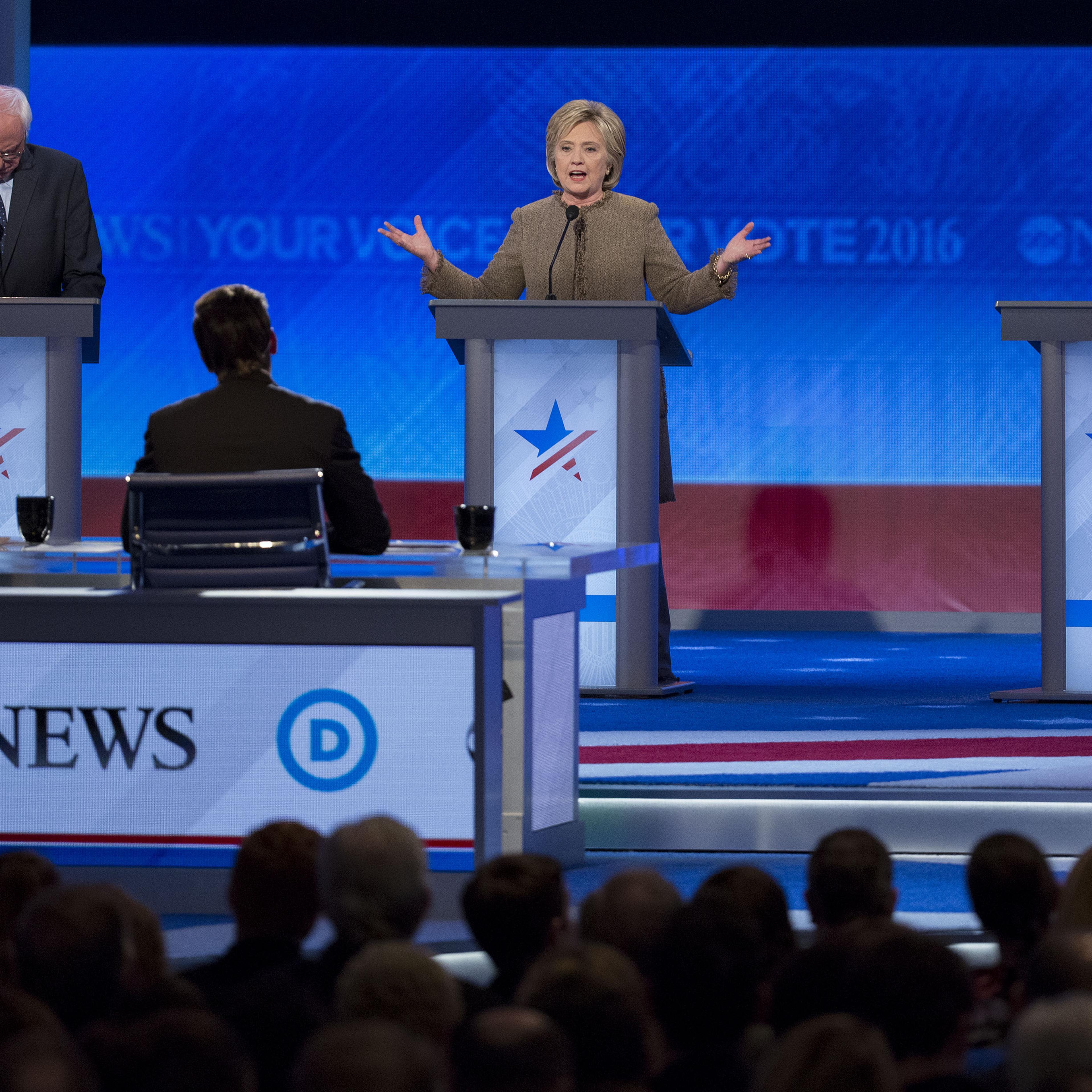 ABC News, New Hampshire Democratic Party, And The Union-Leader Sponsor The Democratic Presidential Primary Debate