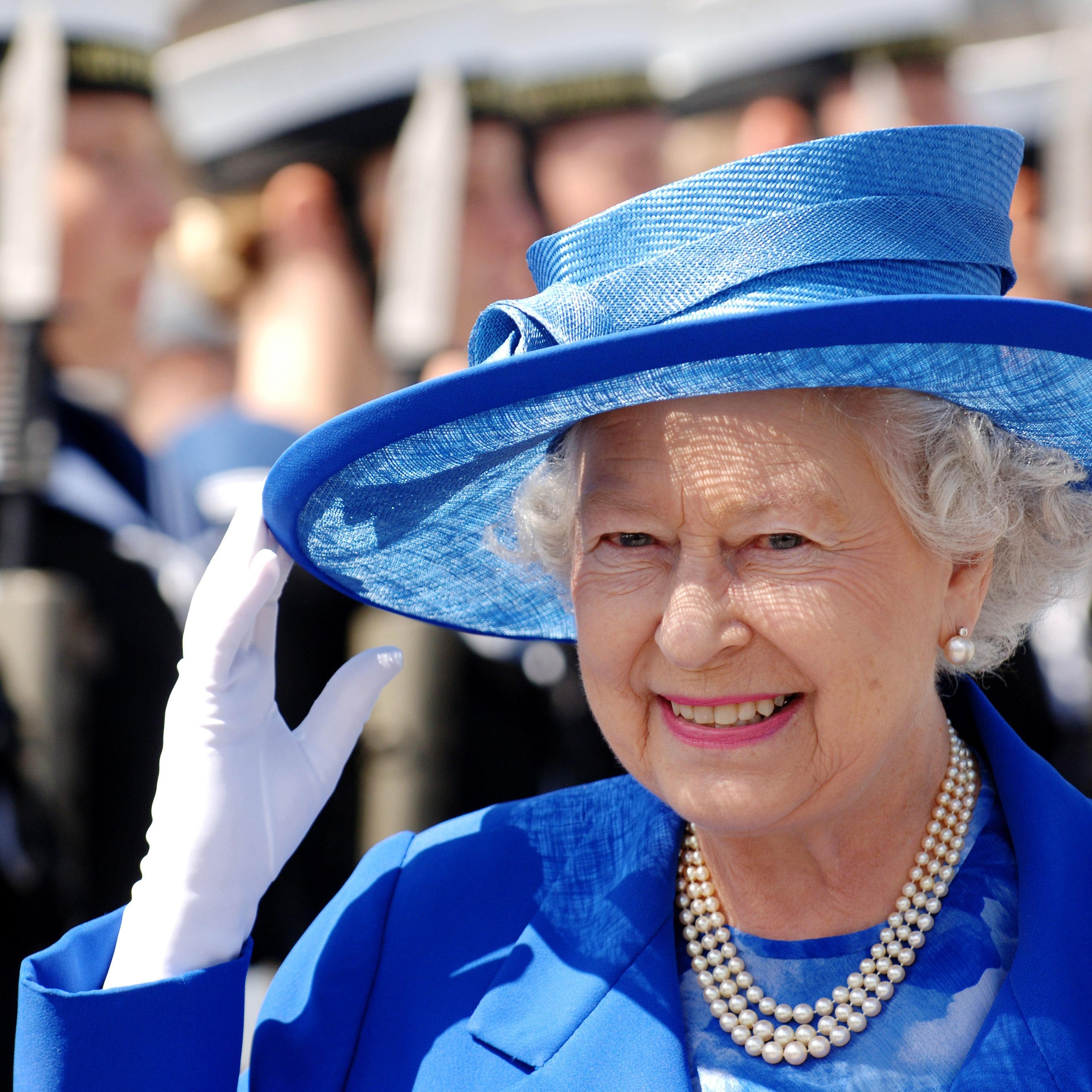 Queen Elizabeth II Visits HMS Albion