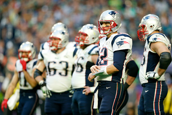during Super Bowl XLIX at University of Phoenix Stadium on February 1, 2015 in Glendale, Arizona.