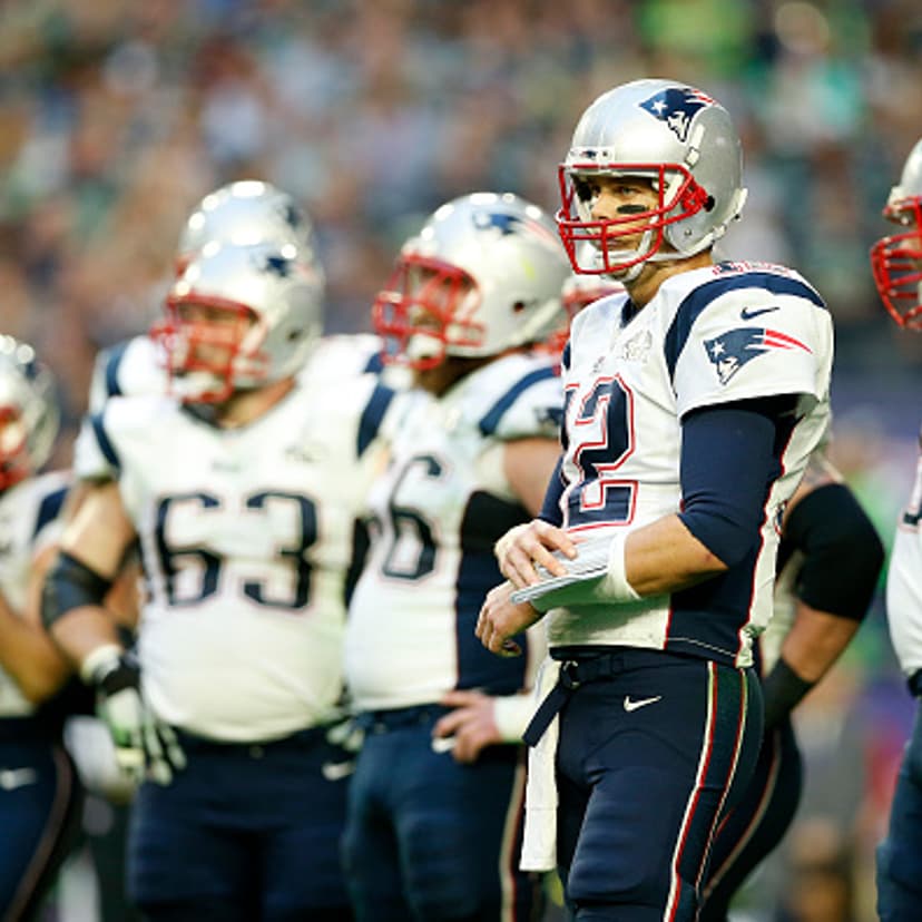 during Super Bowl XLIX at University of Phoenix Stadium on February 1, 2015 in Glendale, Arizona.