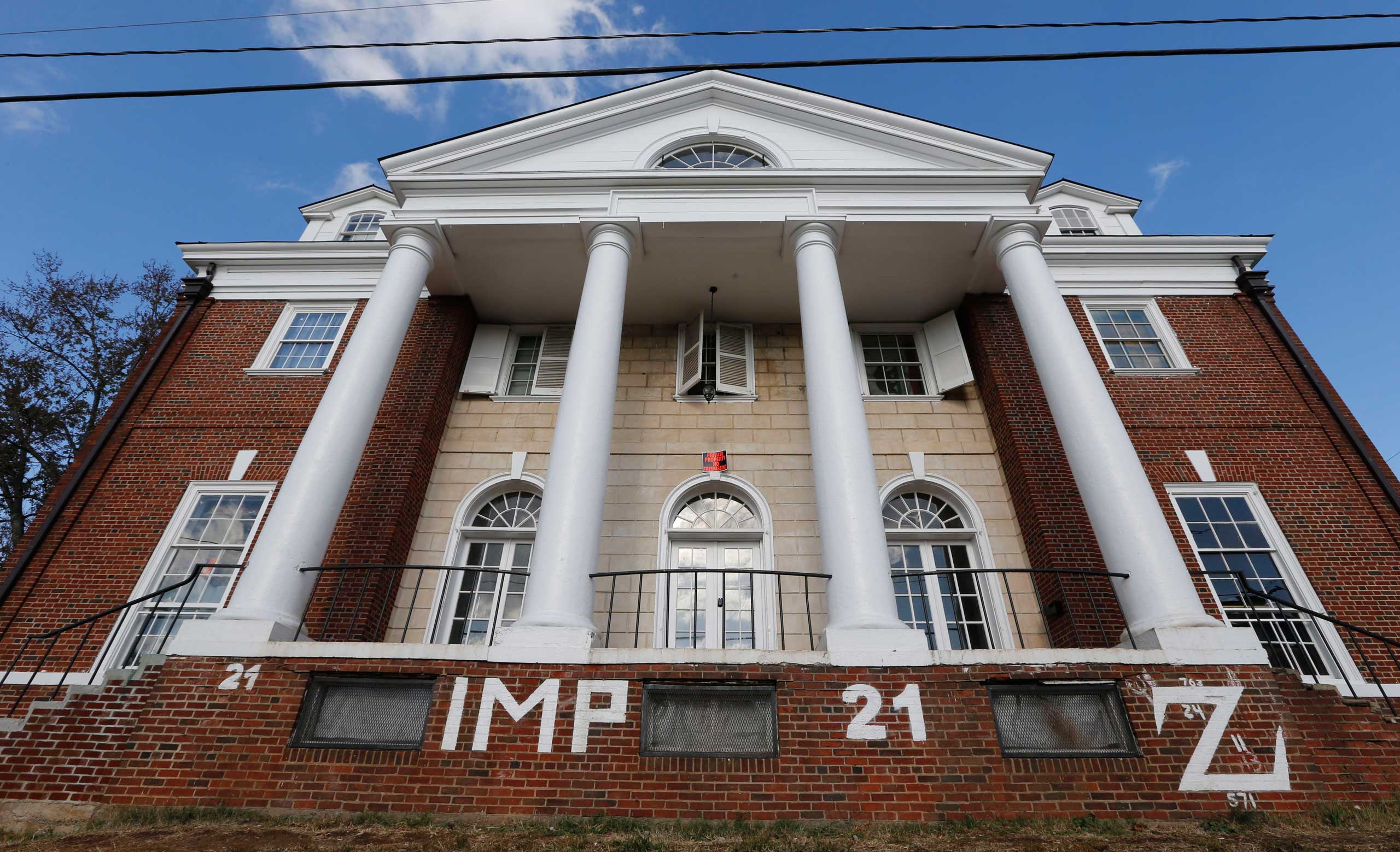 UVA Phi Kappa Psi Fraternity Rolling Stone