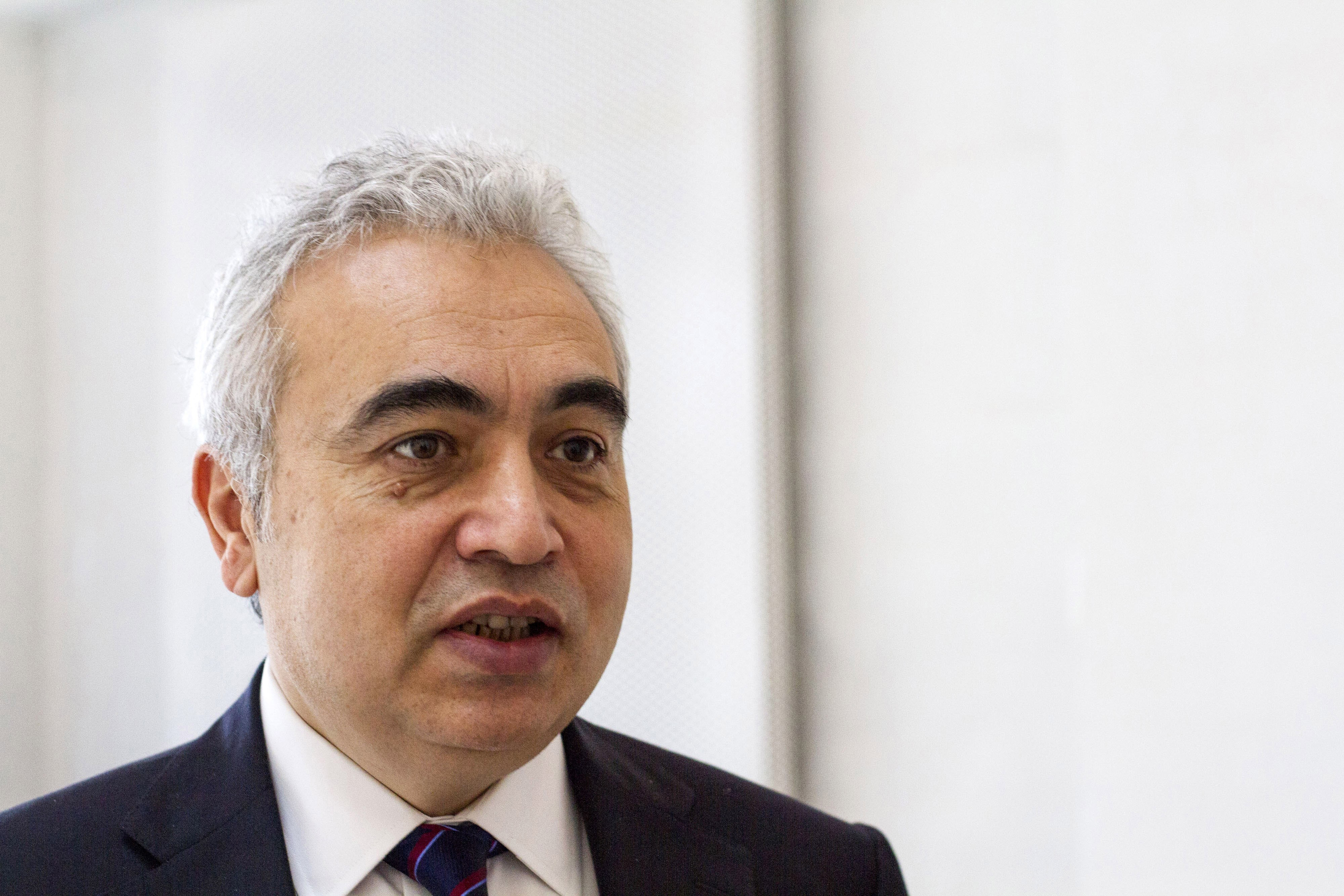 Fatih Birol of the International Energy Agency (IEA) speaks to media during World Energy Outlook 2014 in Copenhagen, Denmark, on Nov. 18, 2014.