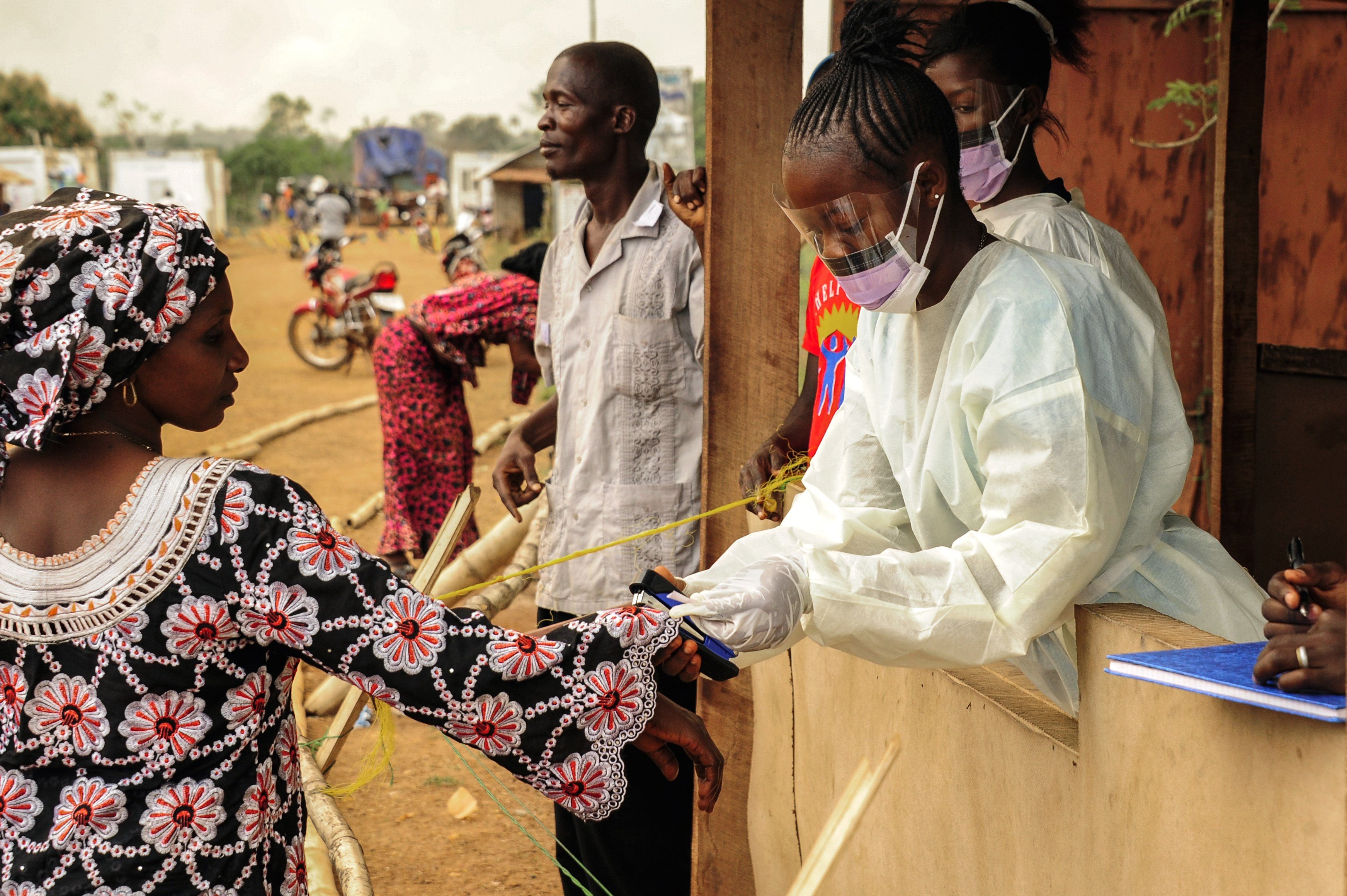 Sierra Leone - Ebola Checkpoint