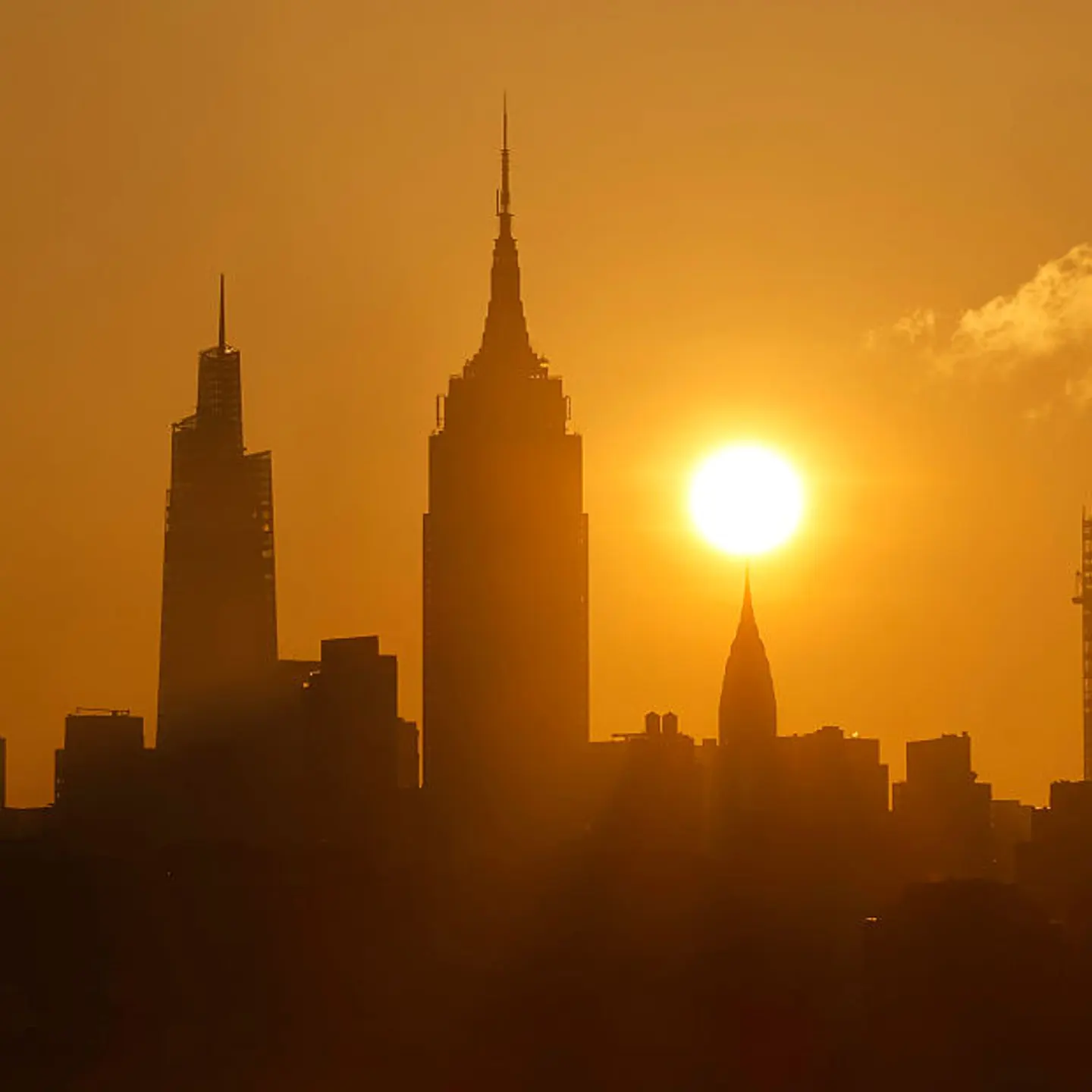 Sunrise in New York City