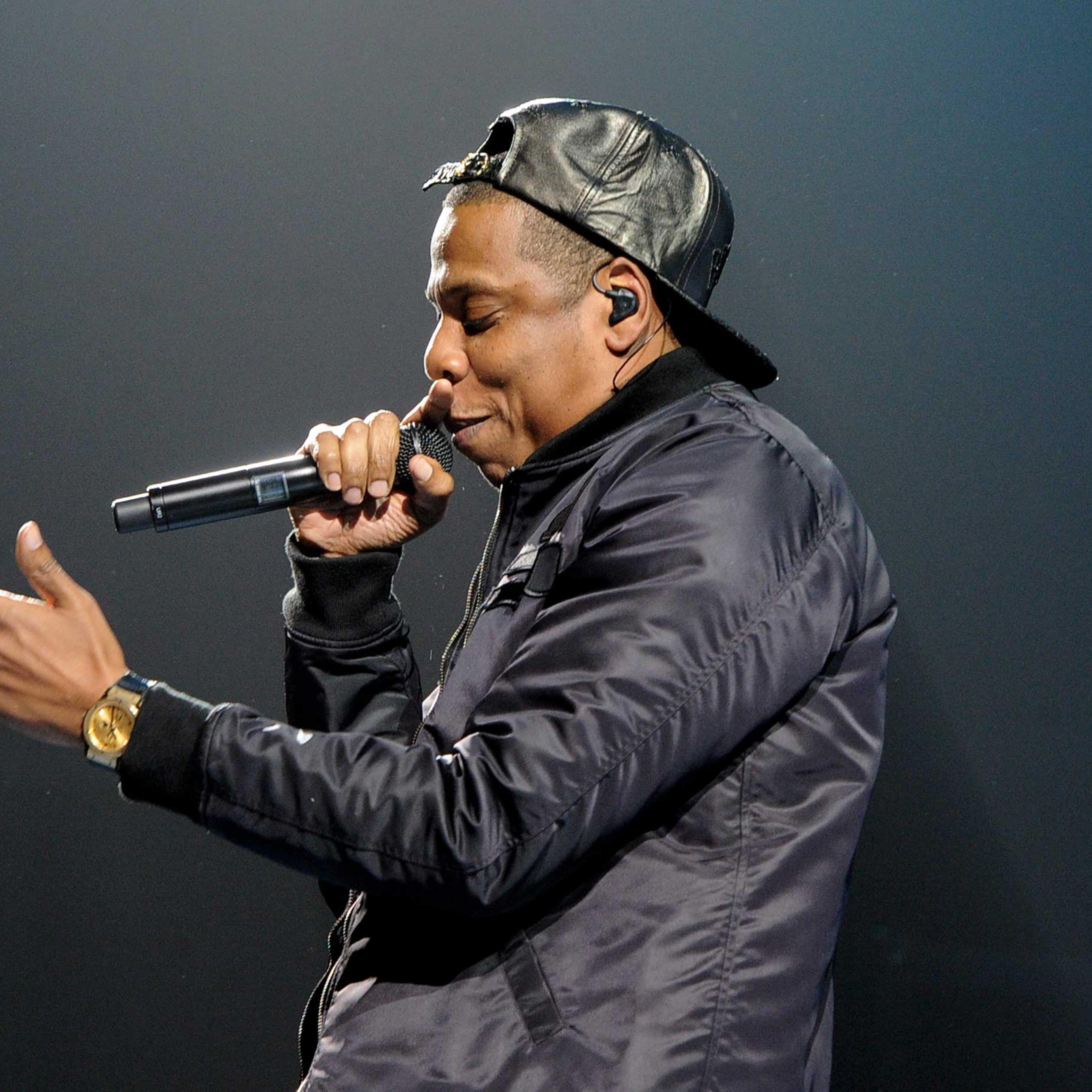 Jay Z performs at The Staples Center in Los Angeles in 2013.