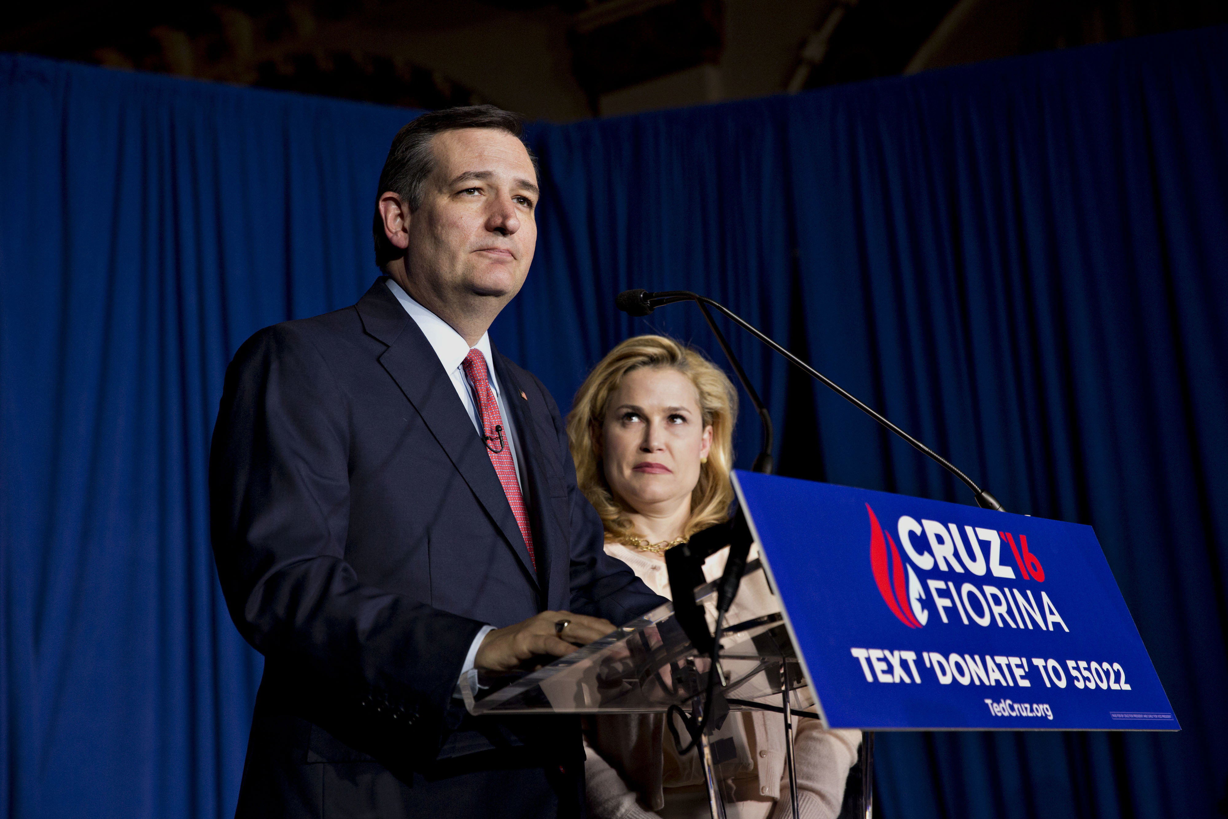 Presidential Candidate Ted Cruz Attends Election Night Watch Party