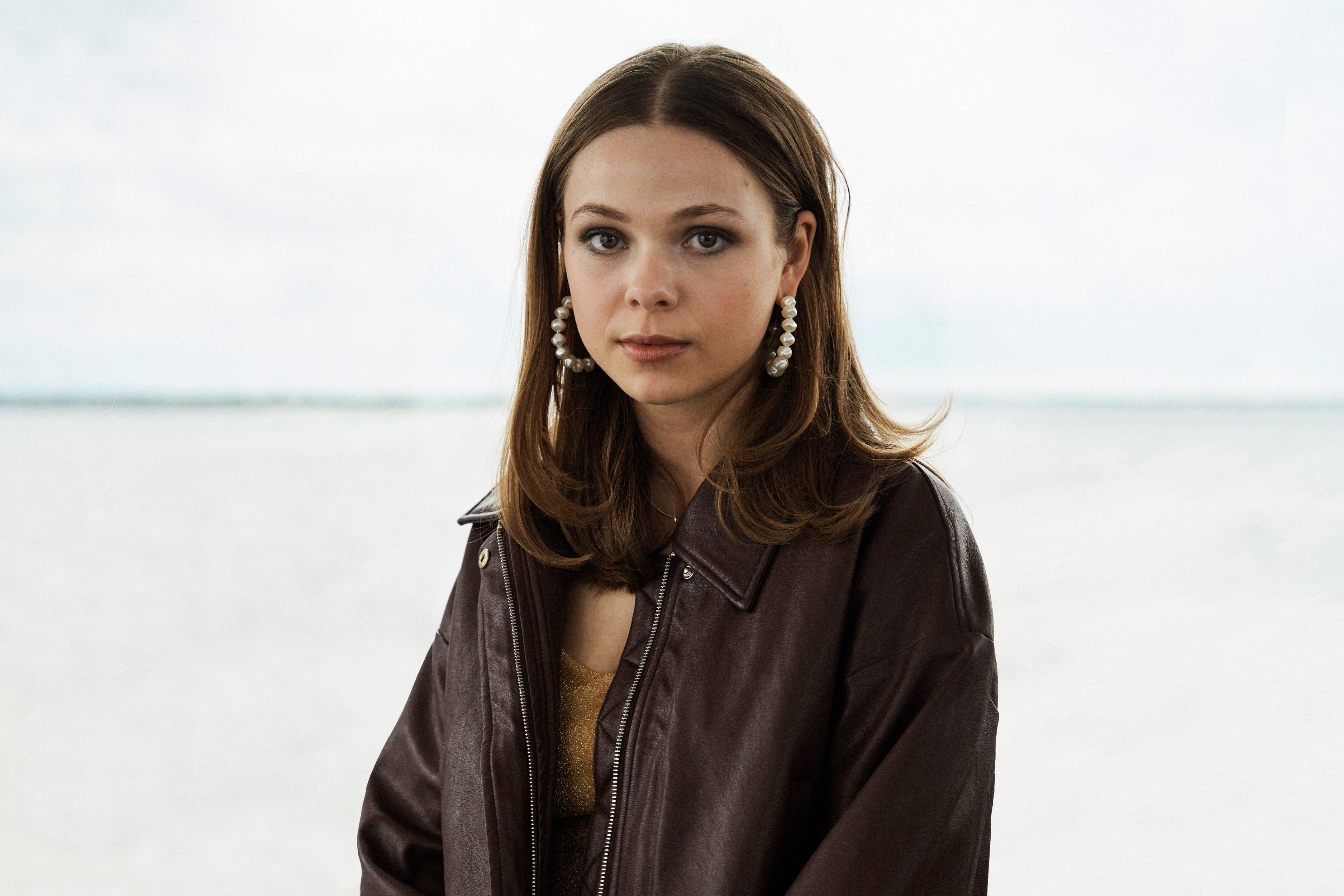 Alexandra Tyrefors as Stella in 'A Nearly Normal Family'