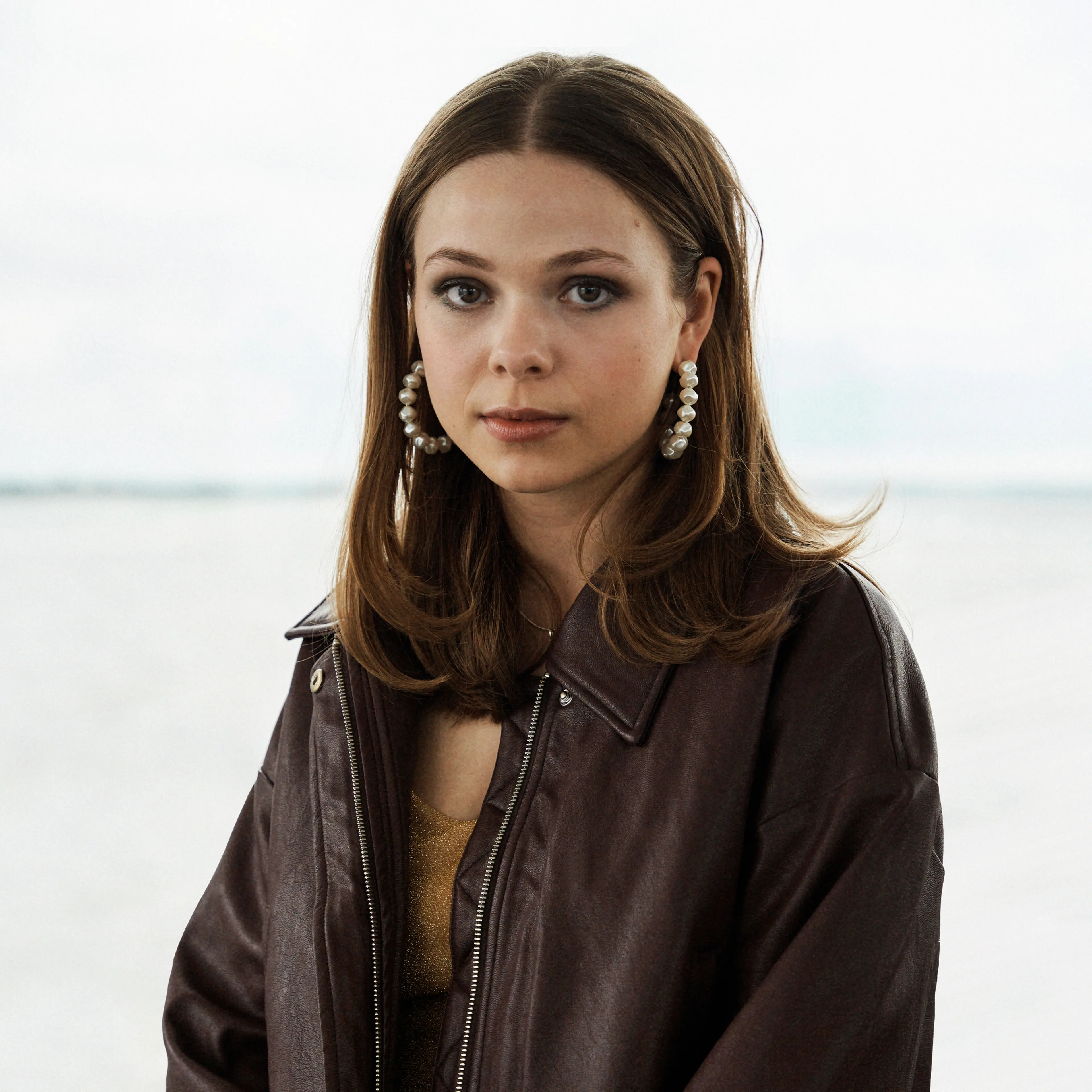 Alexandra Tyrefors as Stella in 'A Nearly Normal Family'