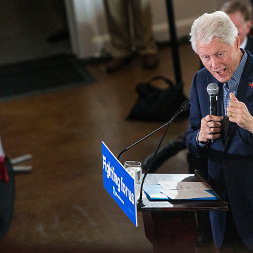 Bill Clinton Canvasses North Carolina Before the NC Primary