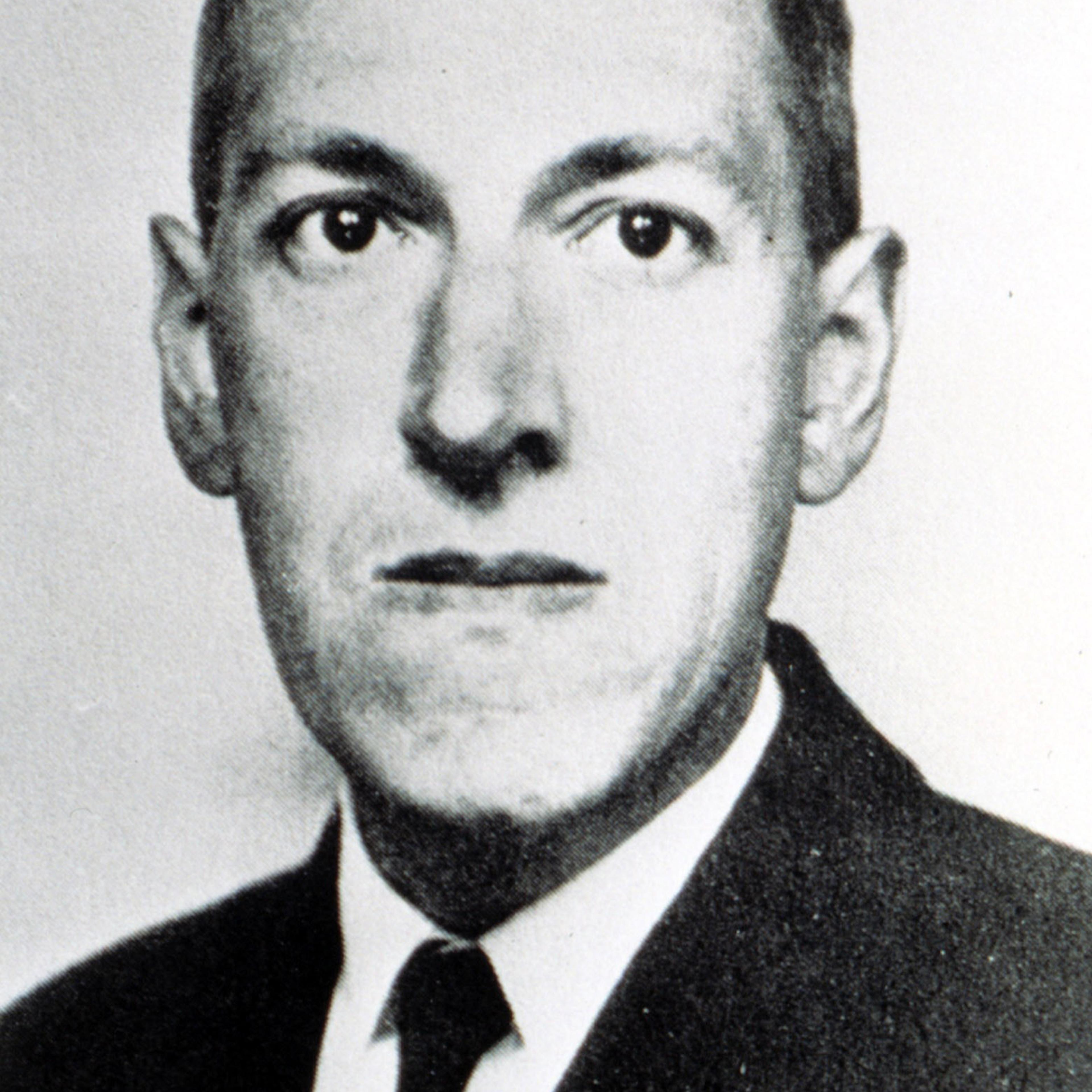 H.P. Lovecraft, (1890-1937), American writer, circa 1934.