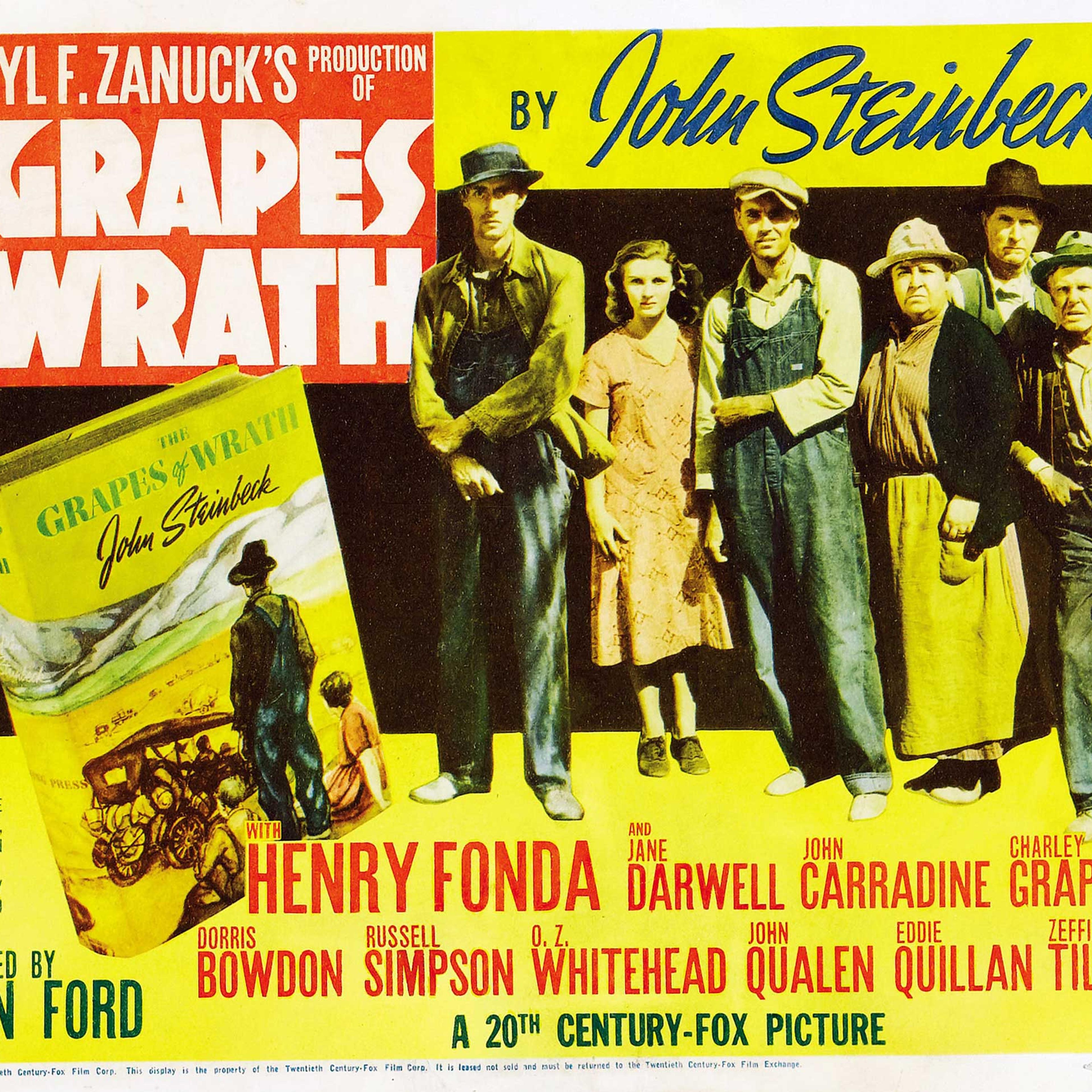 The Grapes of Wrath.