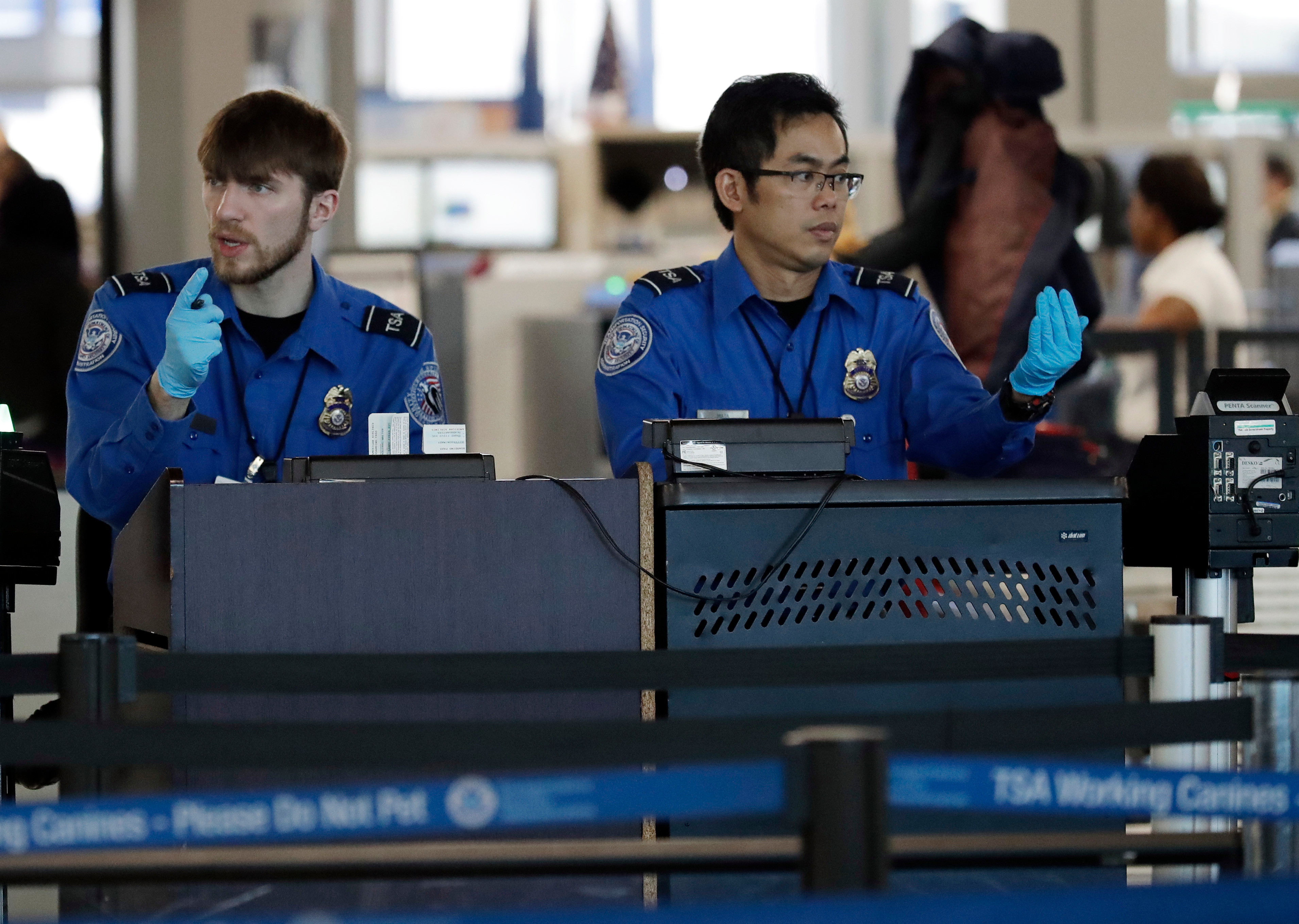 Government Shutdown Airports, Chicago, USA - 05 Jan 2019