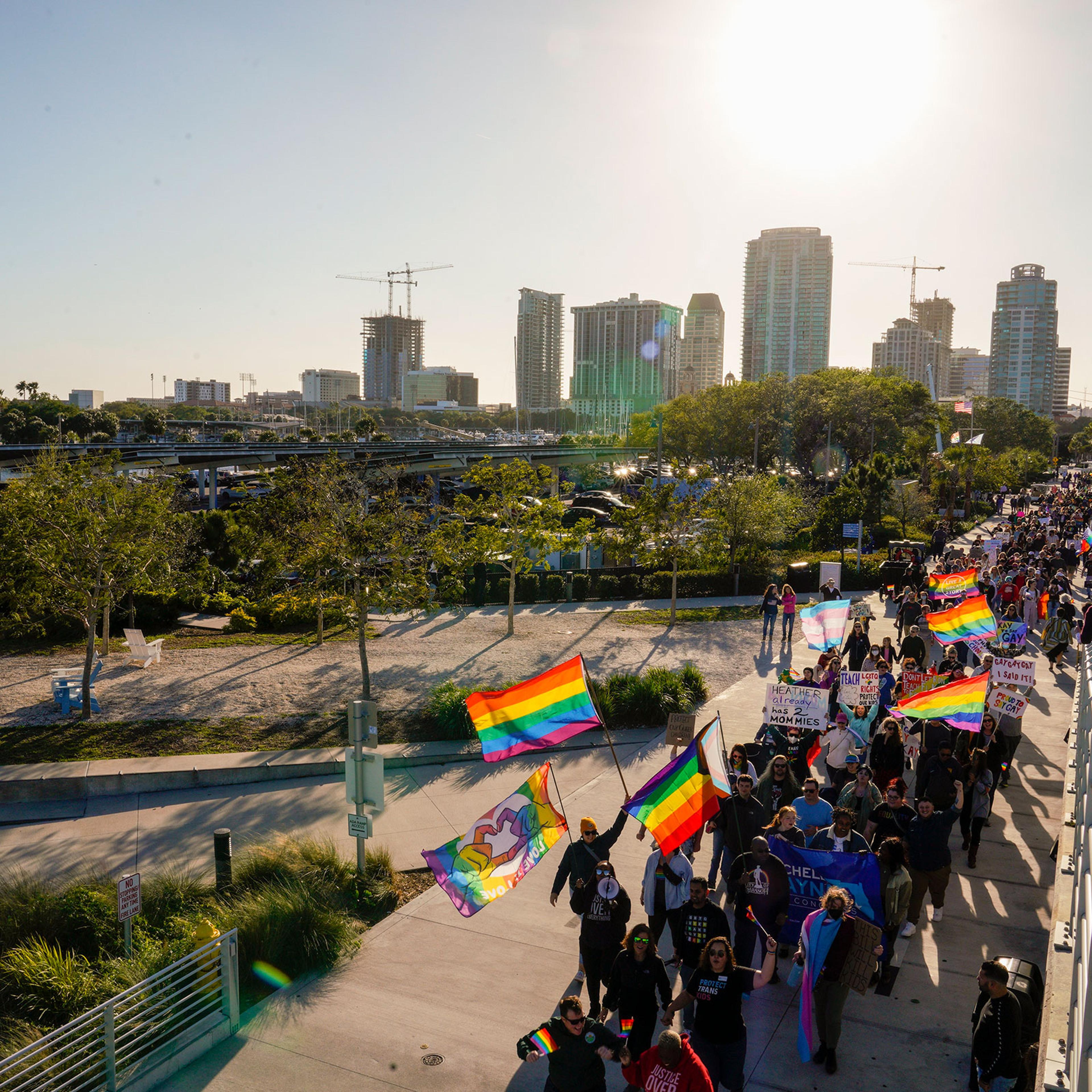 APTOPIX Florida Same Sex Silencing