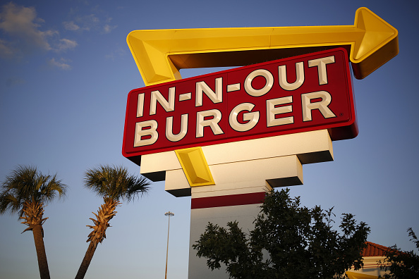 In-N-Out Burger Sign