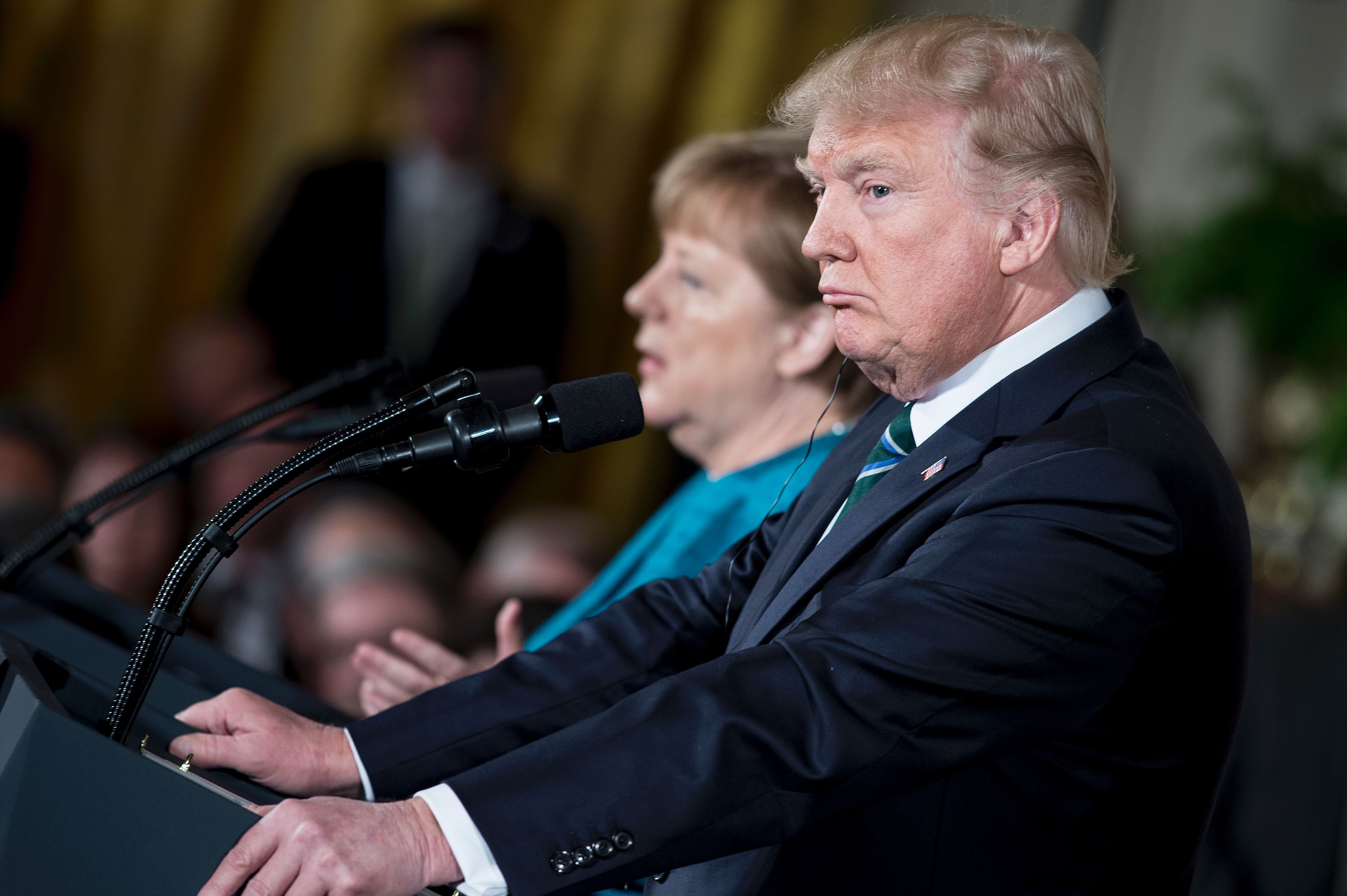 US-GERMANY-TRUMP-MERKEL
