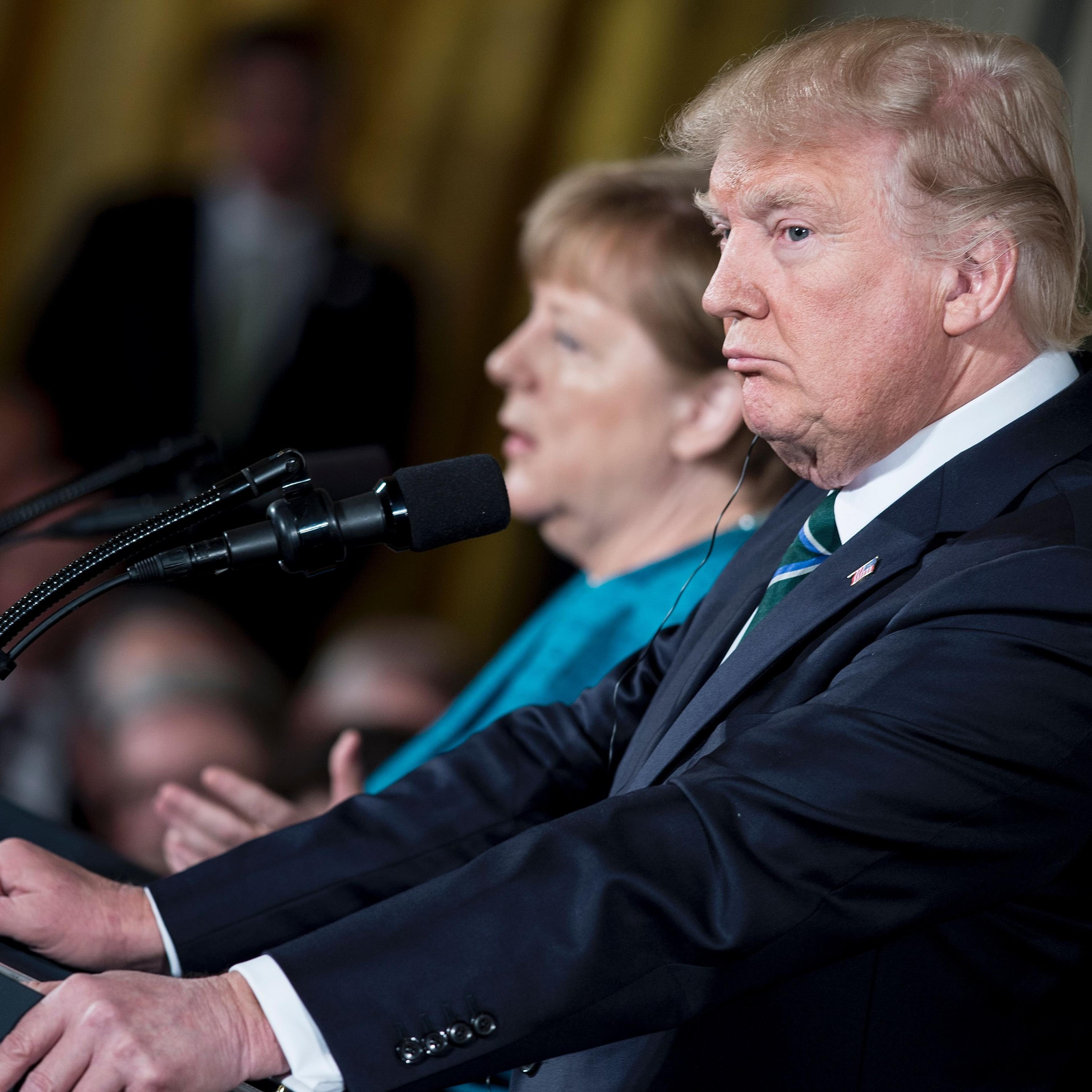 US-GERMANY-TRUMP-MERKEL