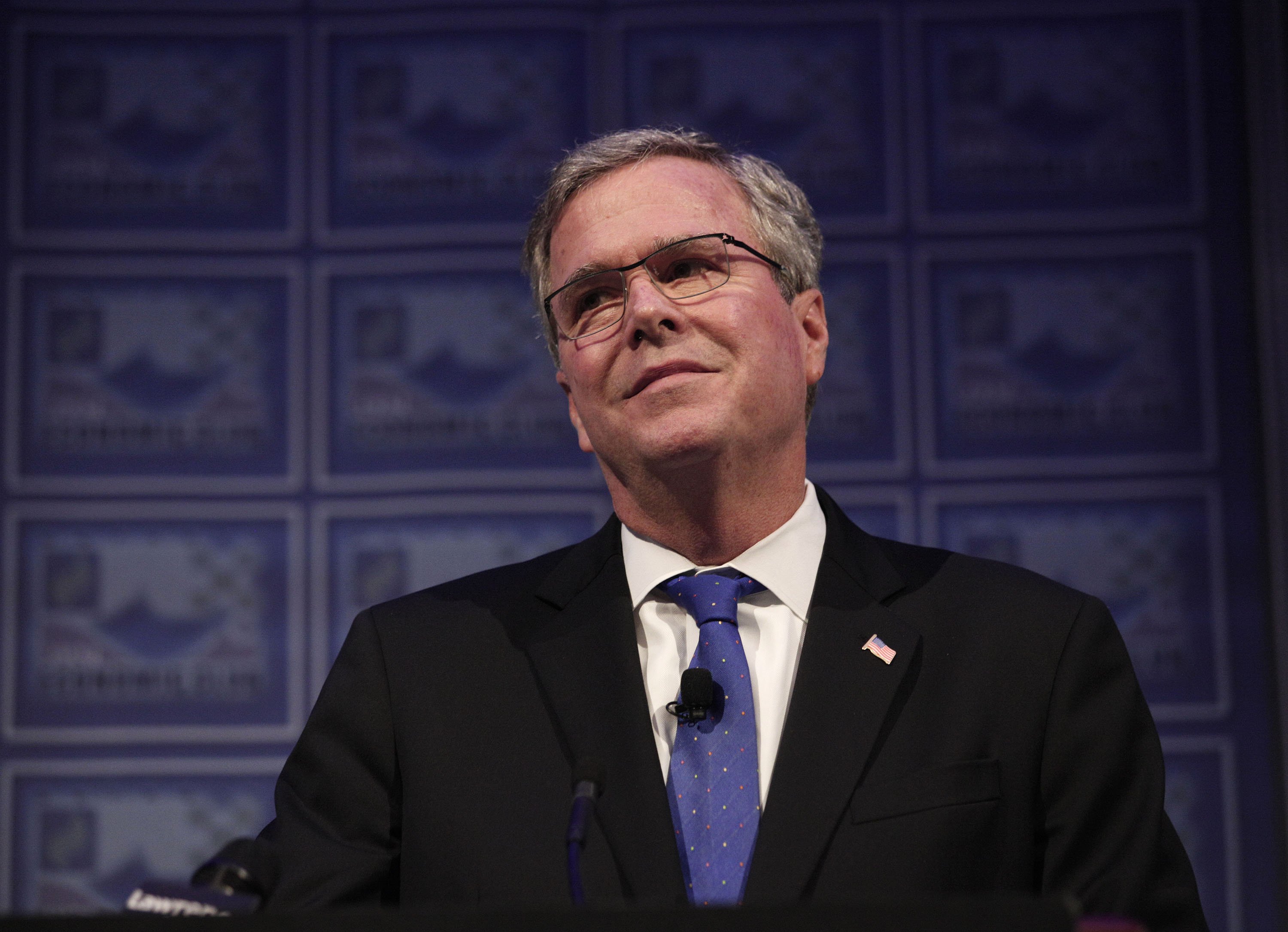 Jeb Bush Speaks At Detroit Economic Club