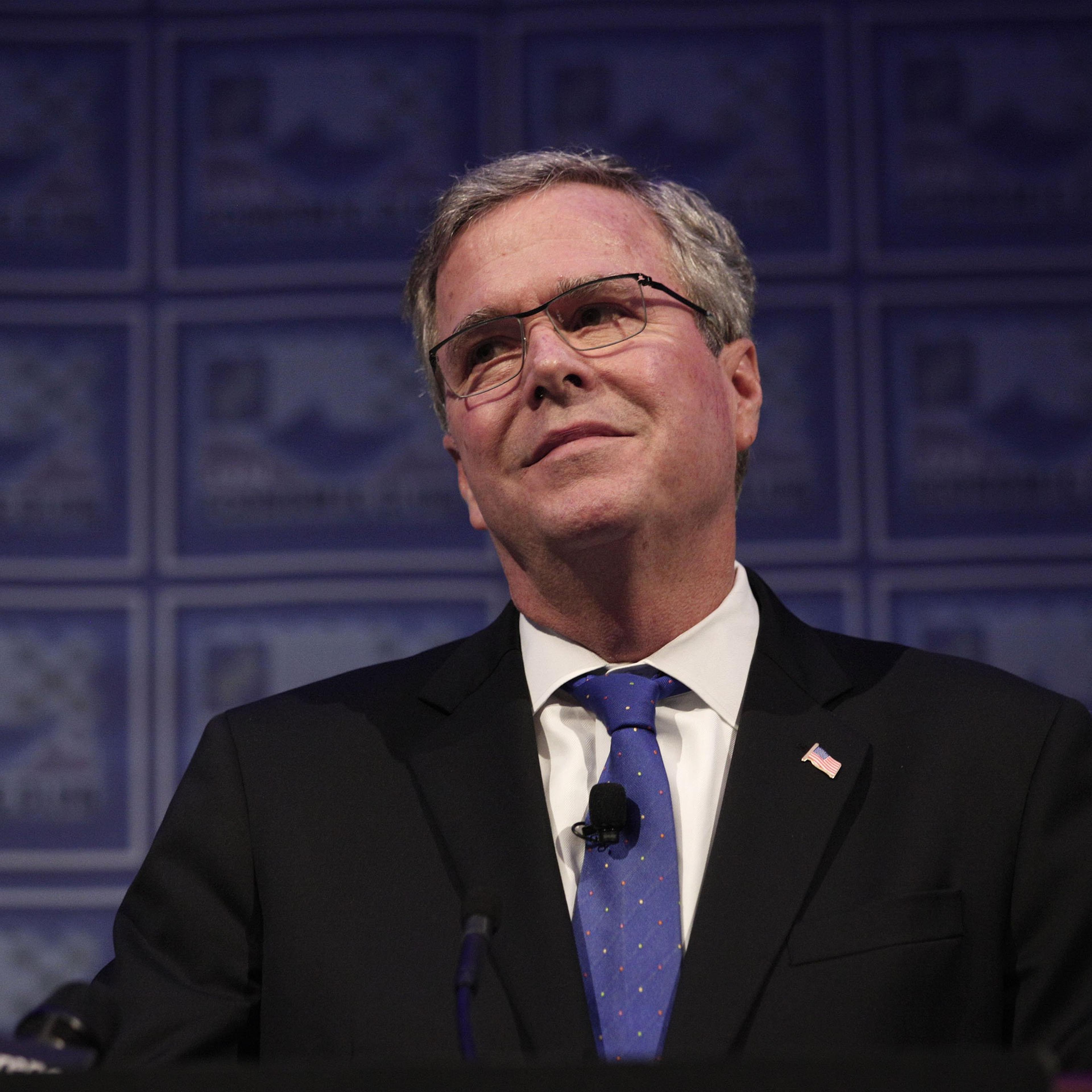 Jeb Bush Speaks At Detroit Economic Club