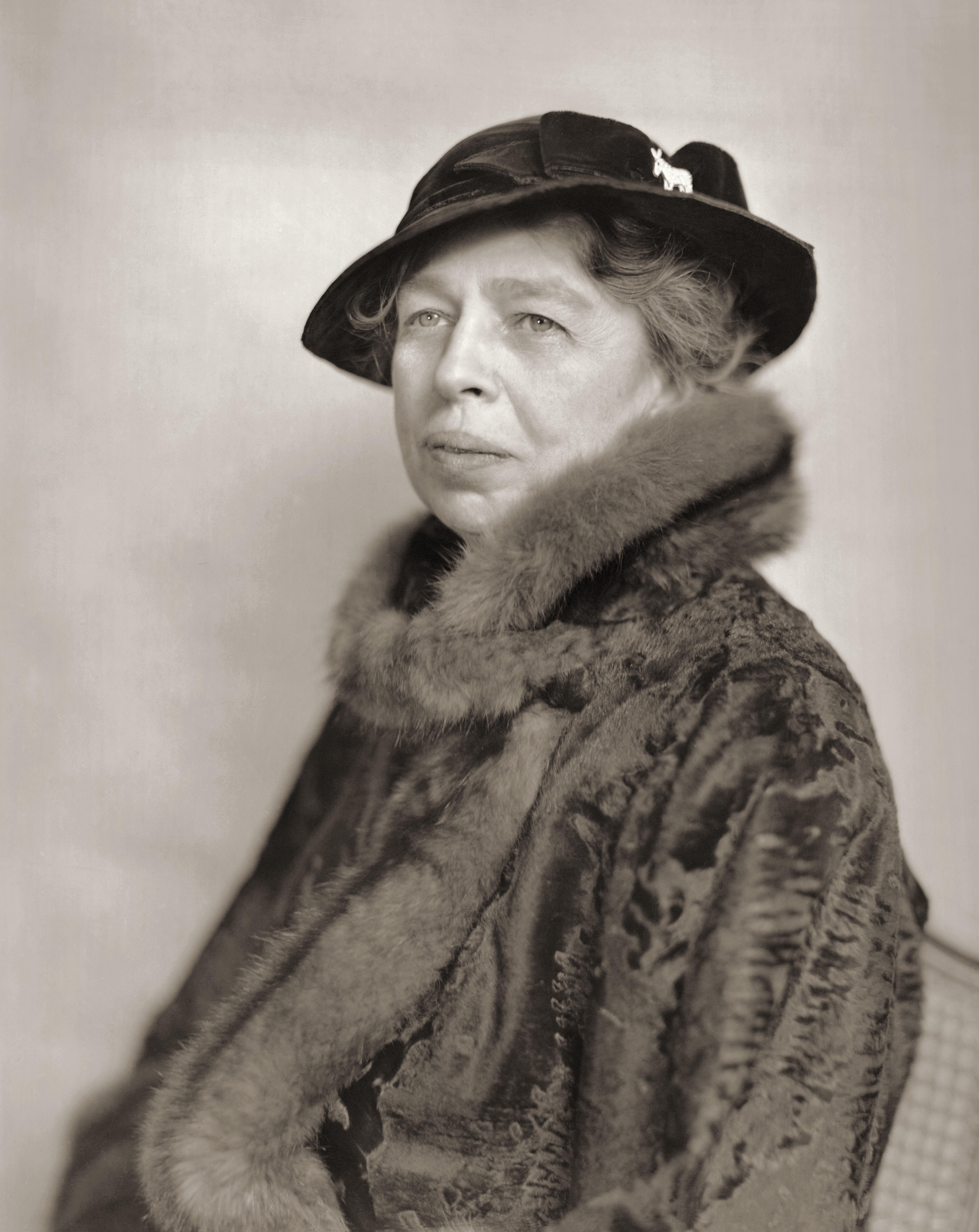 First Lady Fashion Portrait Of Eleanor Roosevelt