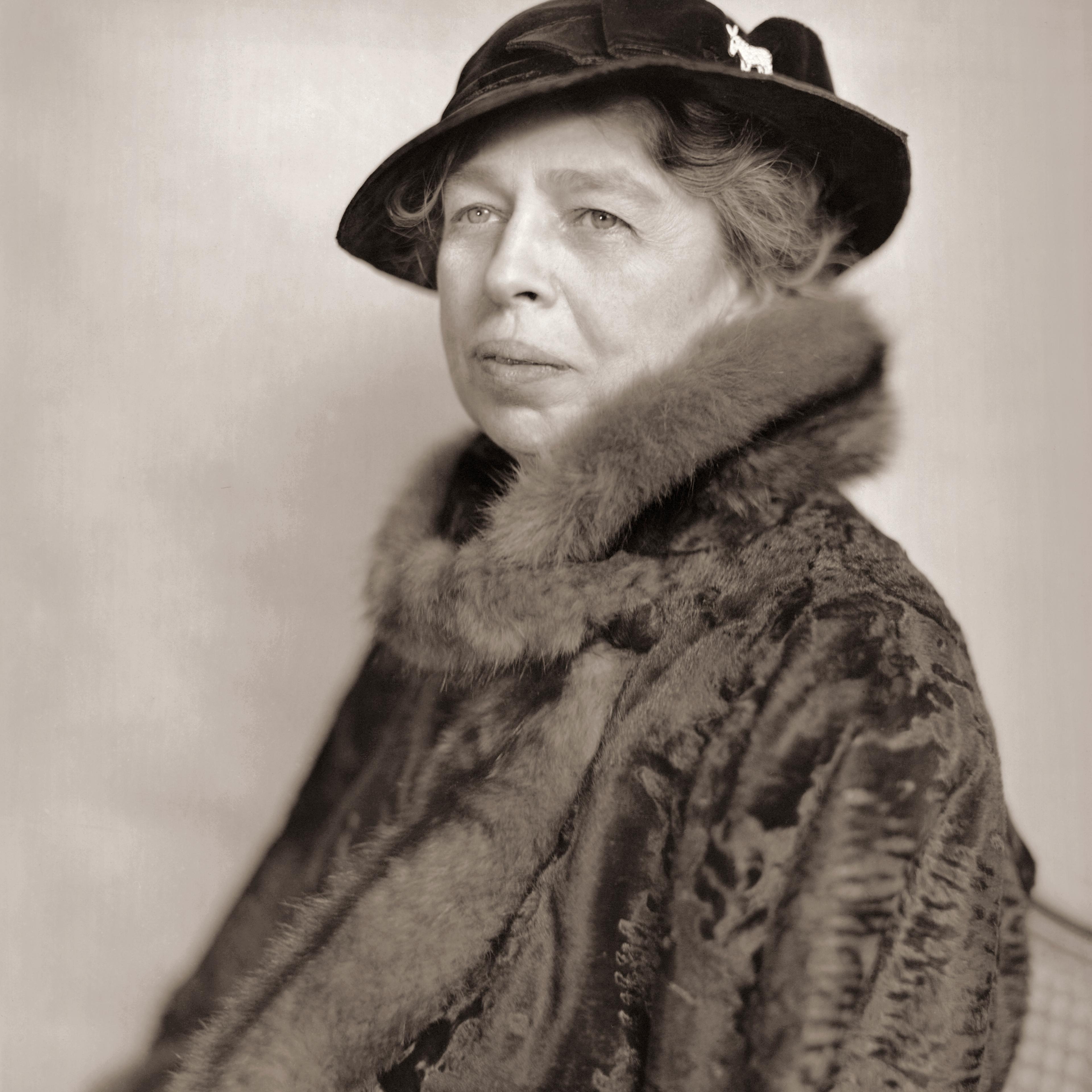 First Lady Fashion Portrait Of Eleanor Roosevelt