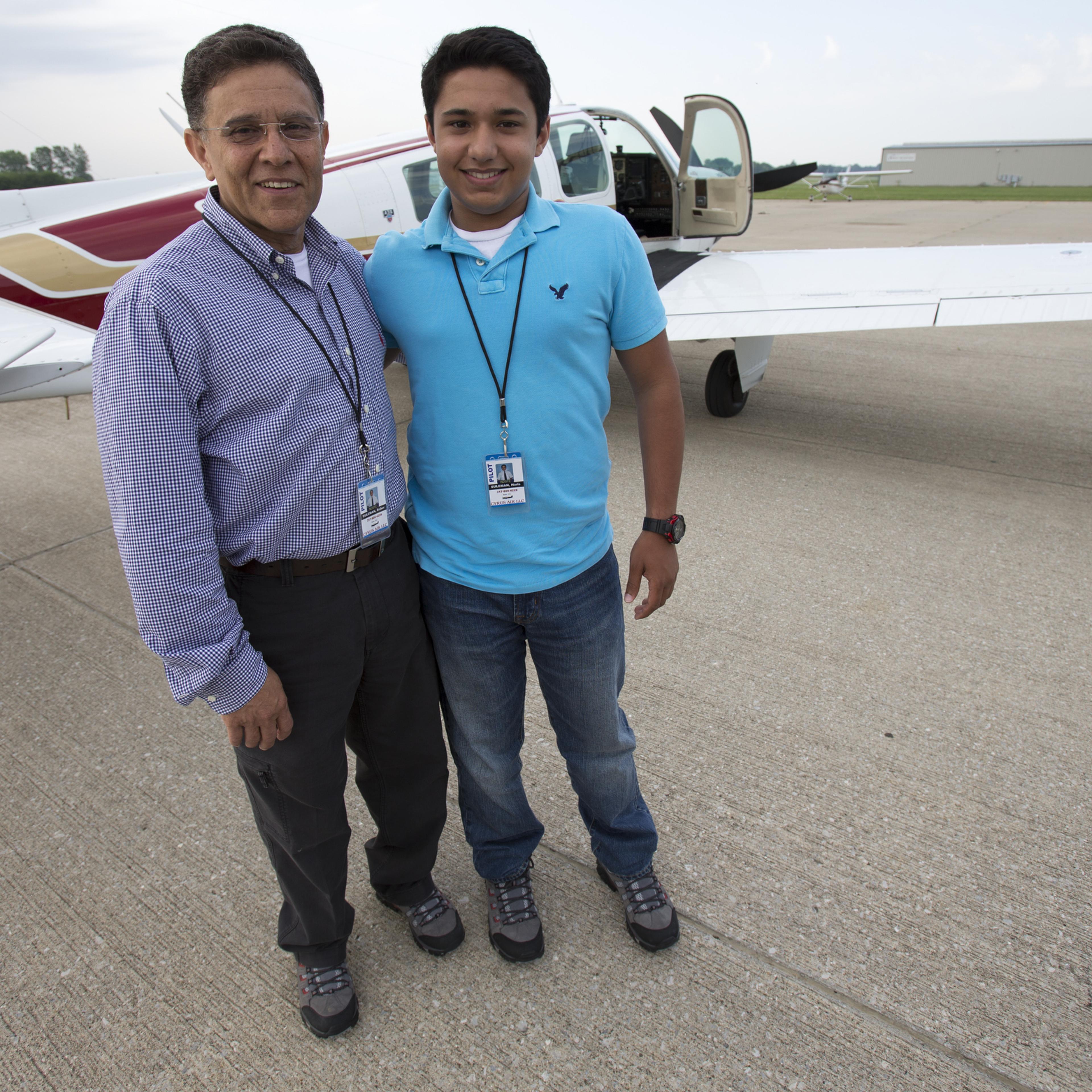 Teen Pilot Crash Haris Suleman