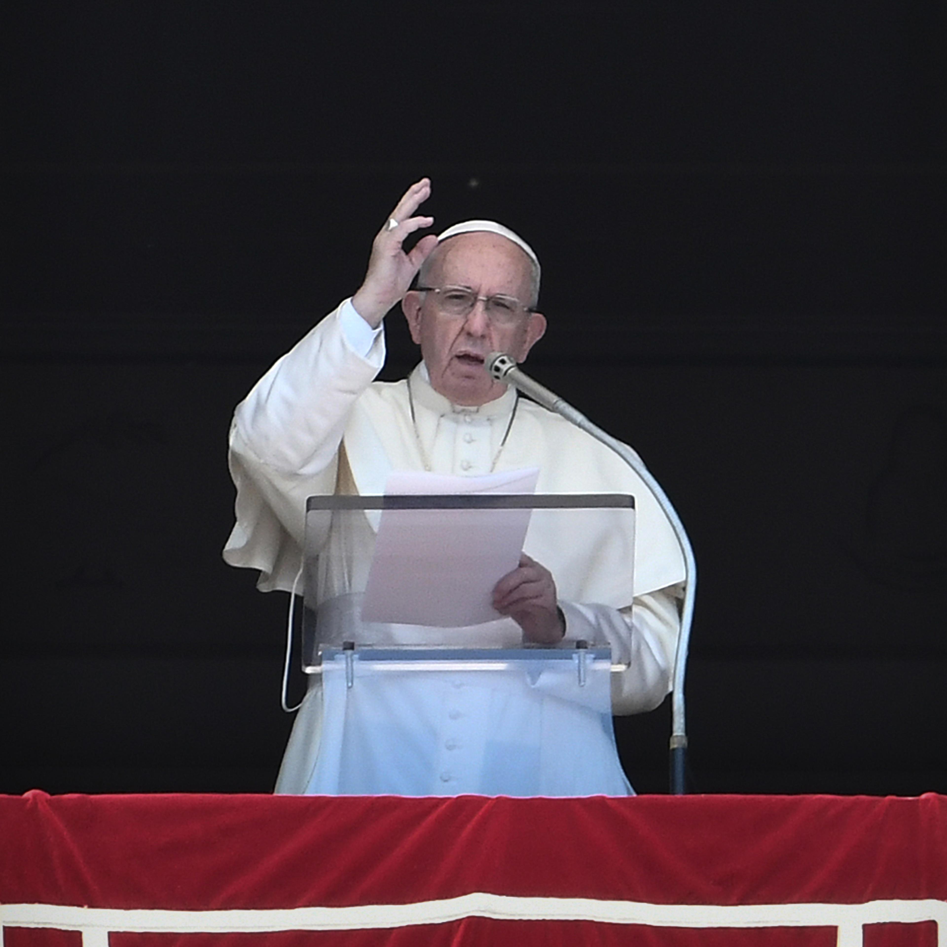 Pope Francis priest abuse speech