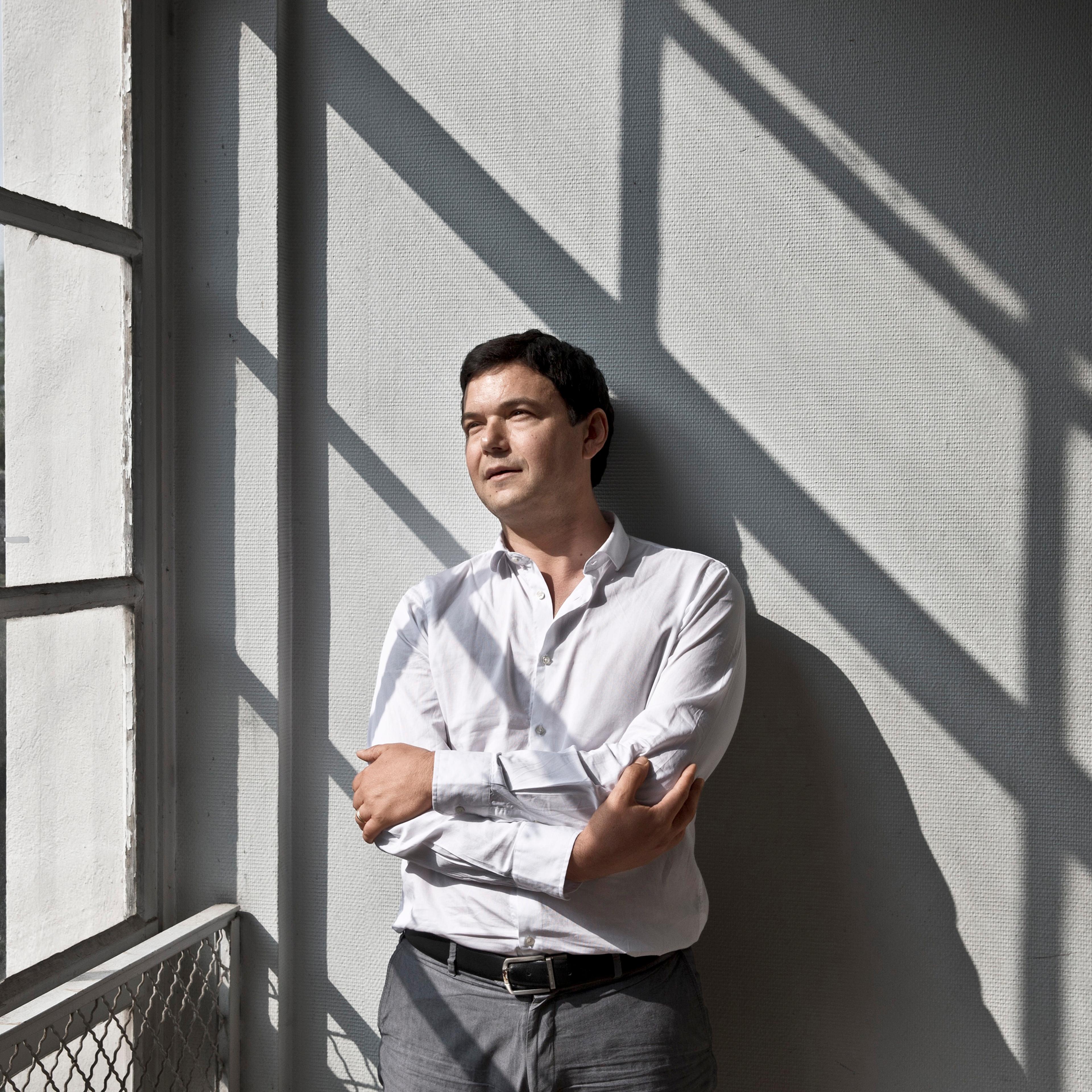 Thomas Piketty Portrait Christopher Morris French Economist