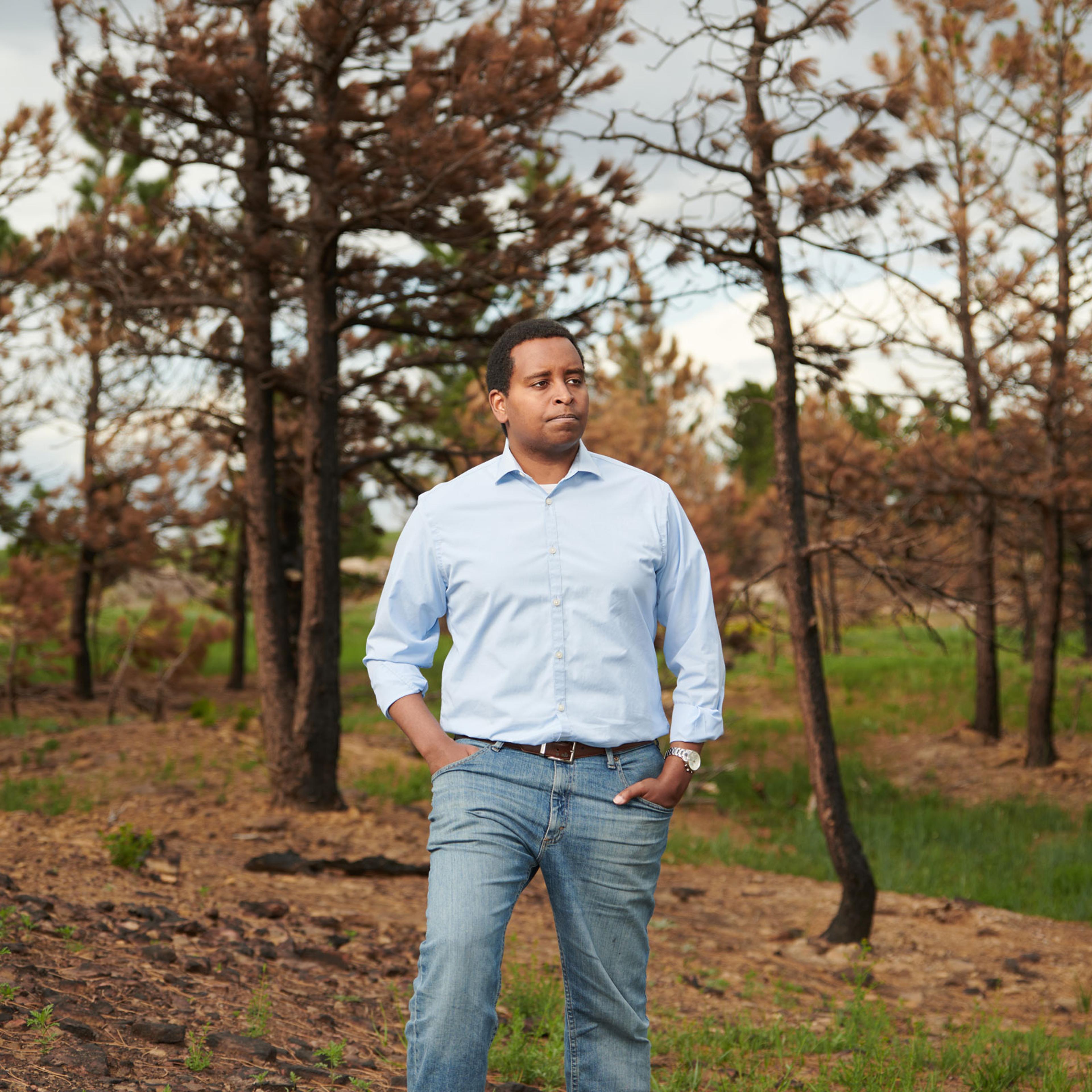 Rep. Joe Neguse photographed in Colorado