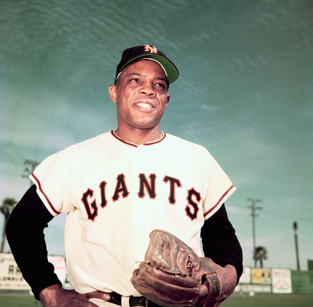 New York Giants Outfielder Willie Mays