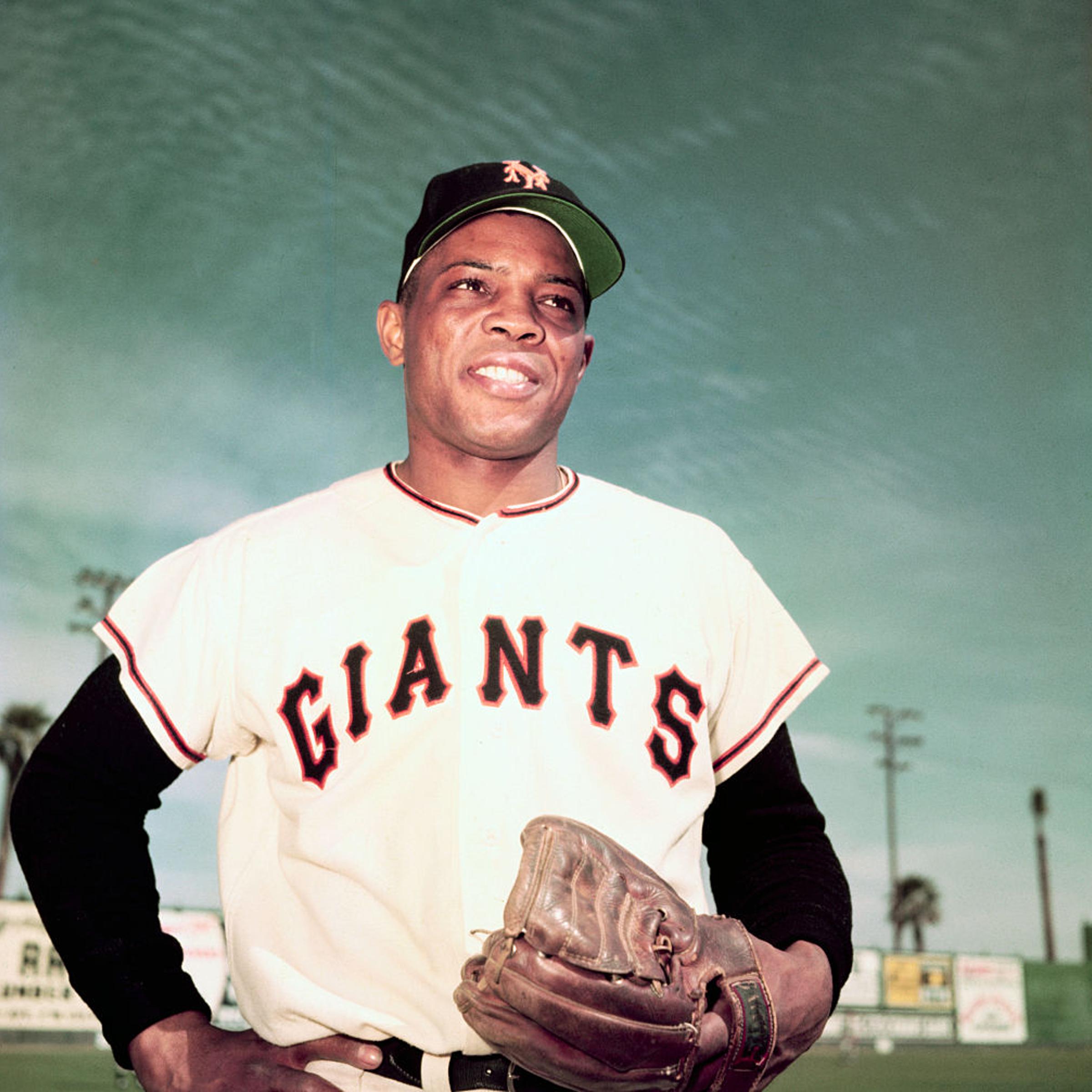 New York Giants Outfielder Willie Mays