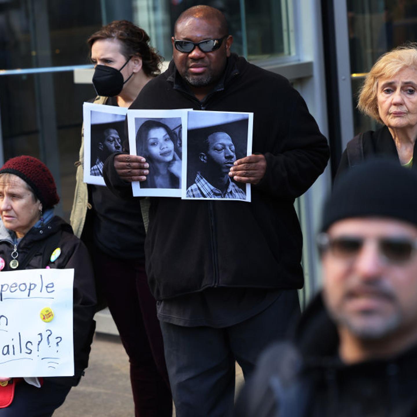 Activists Protests Against Conditions At Rikers Island Prison After Two Inmates Died Last Week