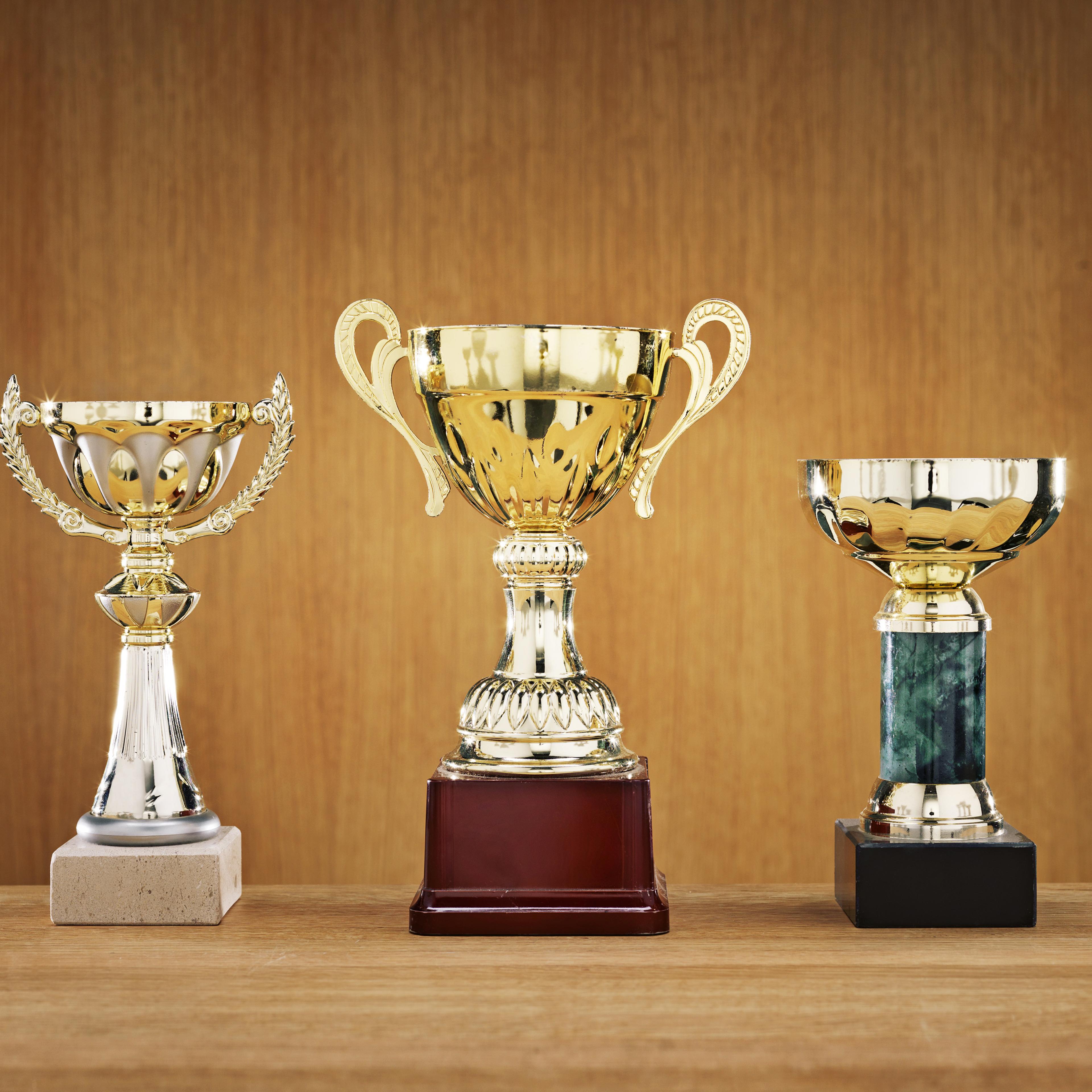 three-award-trophies
