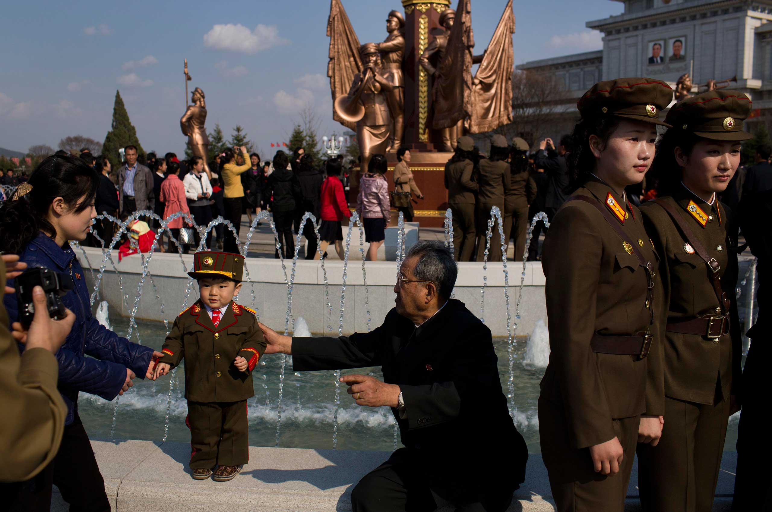 APTOPIX North Korea Military