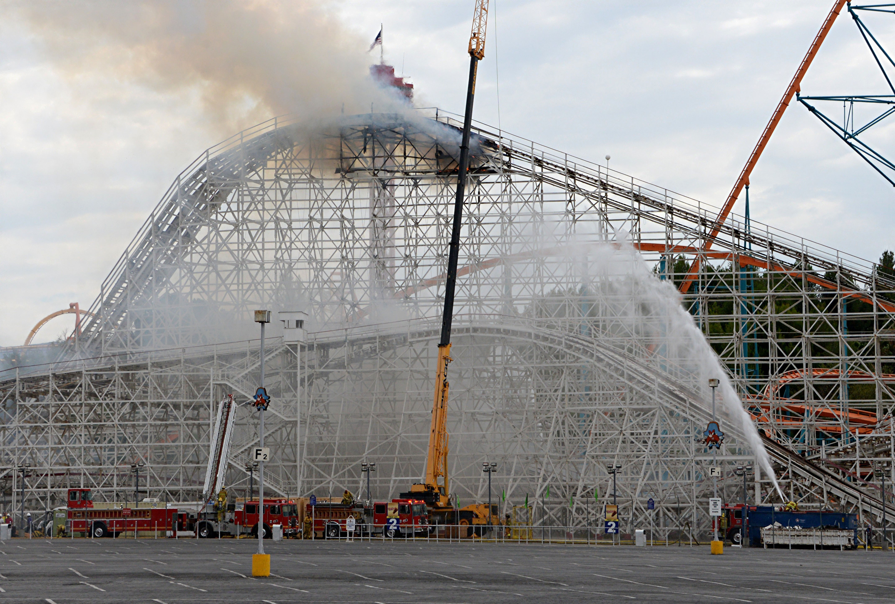 Colossus Coaster Fire