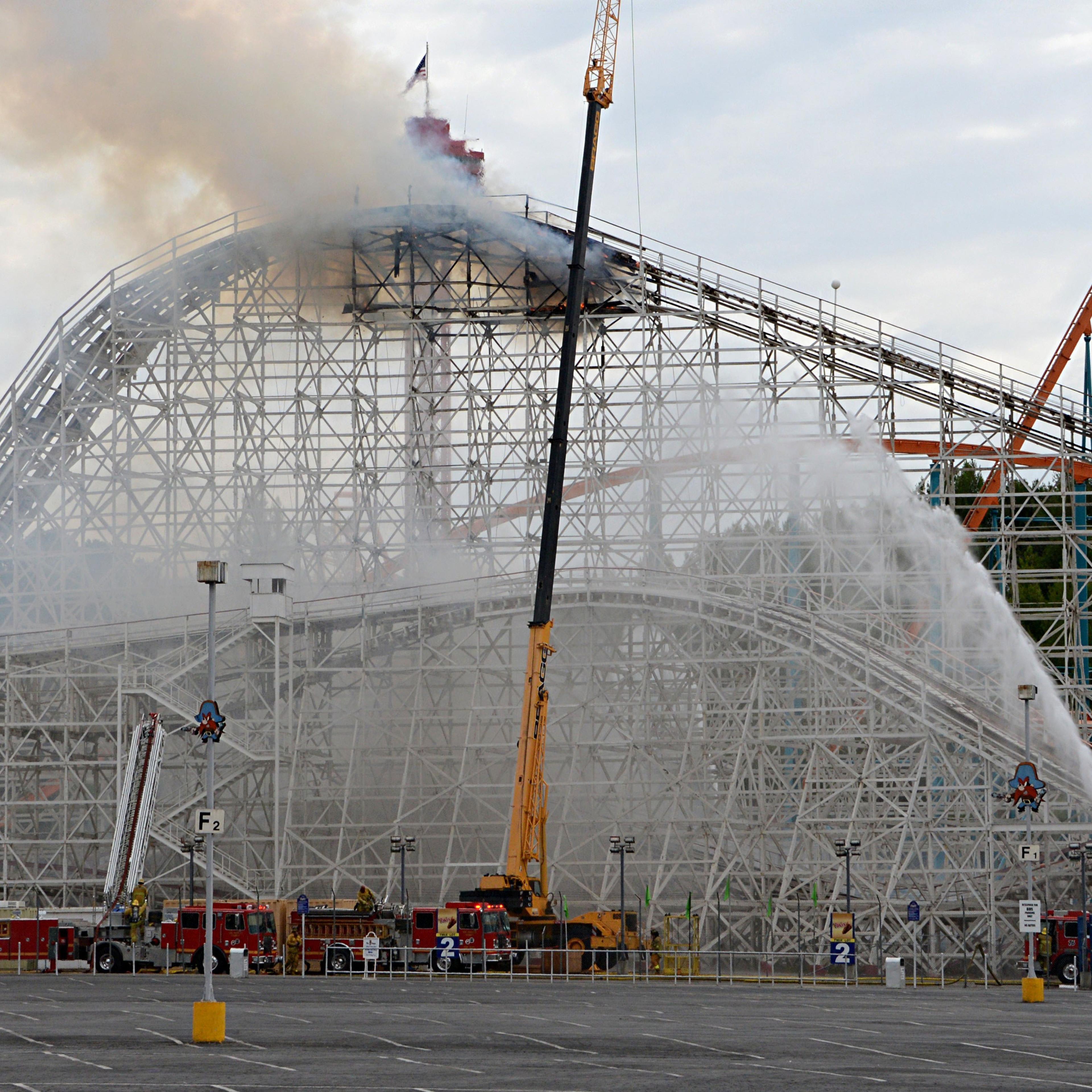 Colossus Coaster Fire
