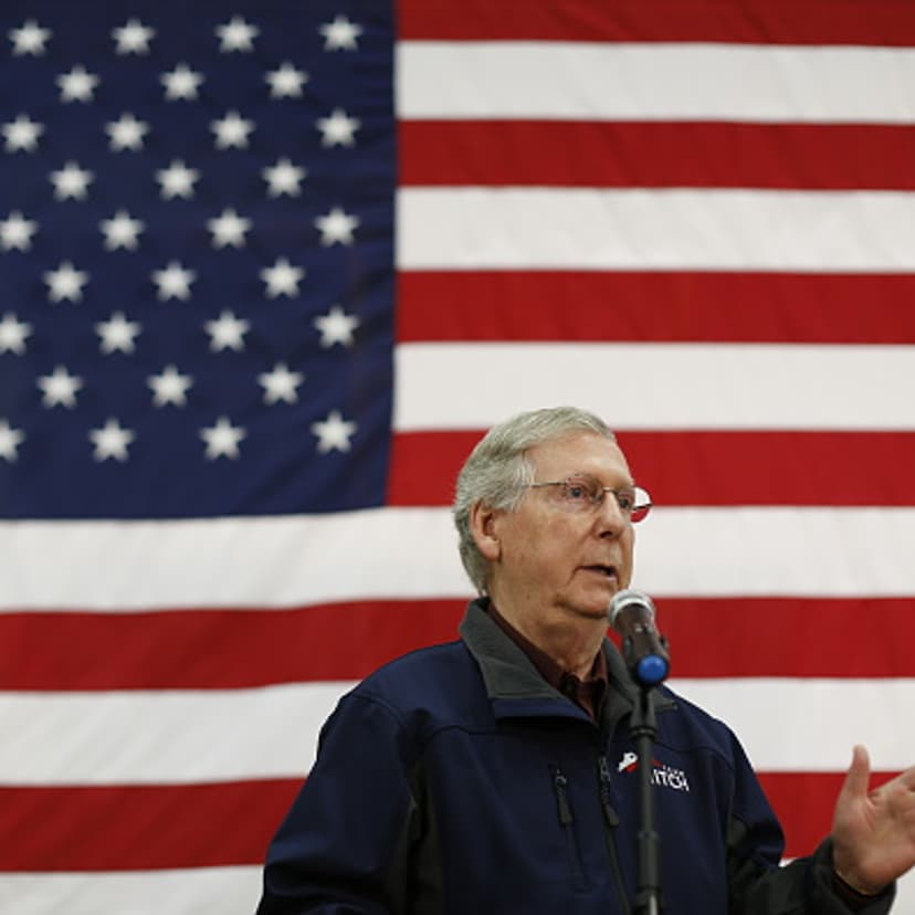 Mitch McConnell Campaigns Across Kentucky As Midterm Election Nears
