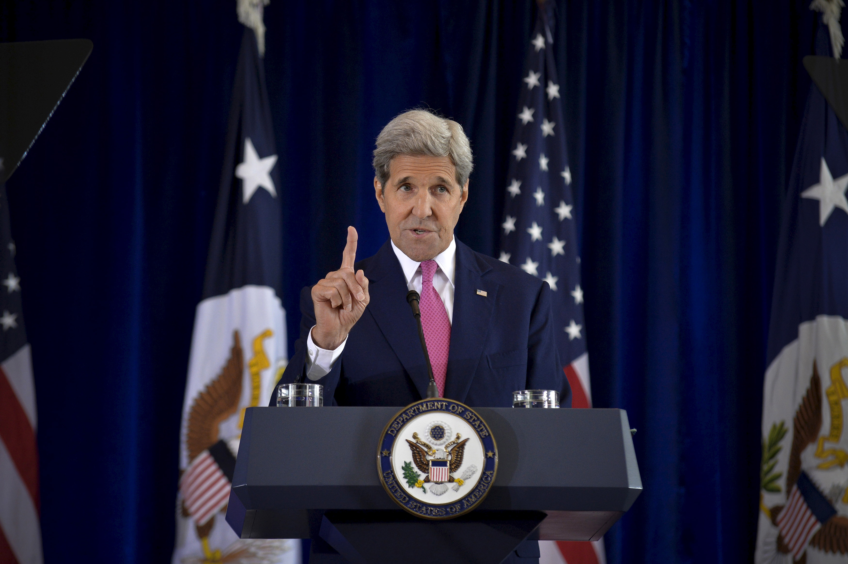 Secretary State John Kerry Iran