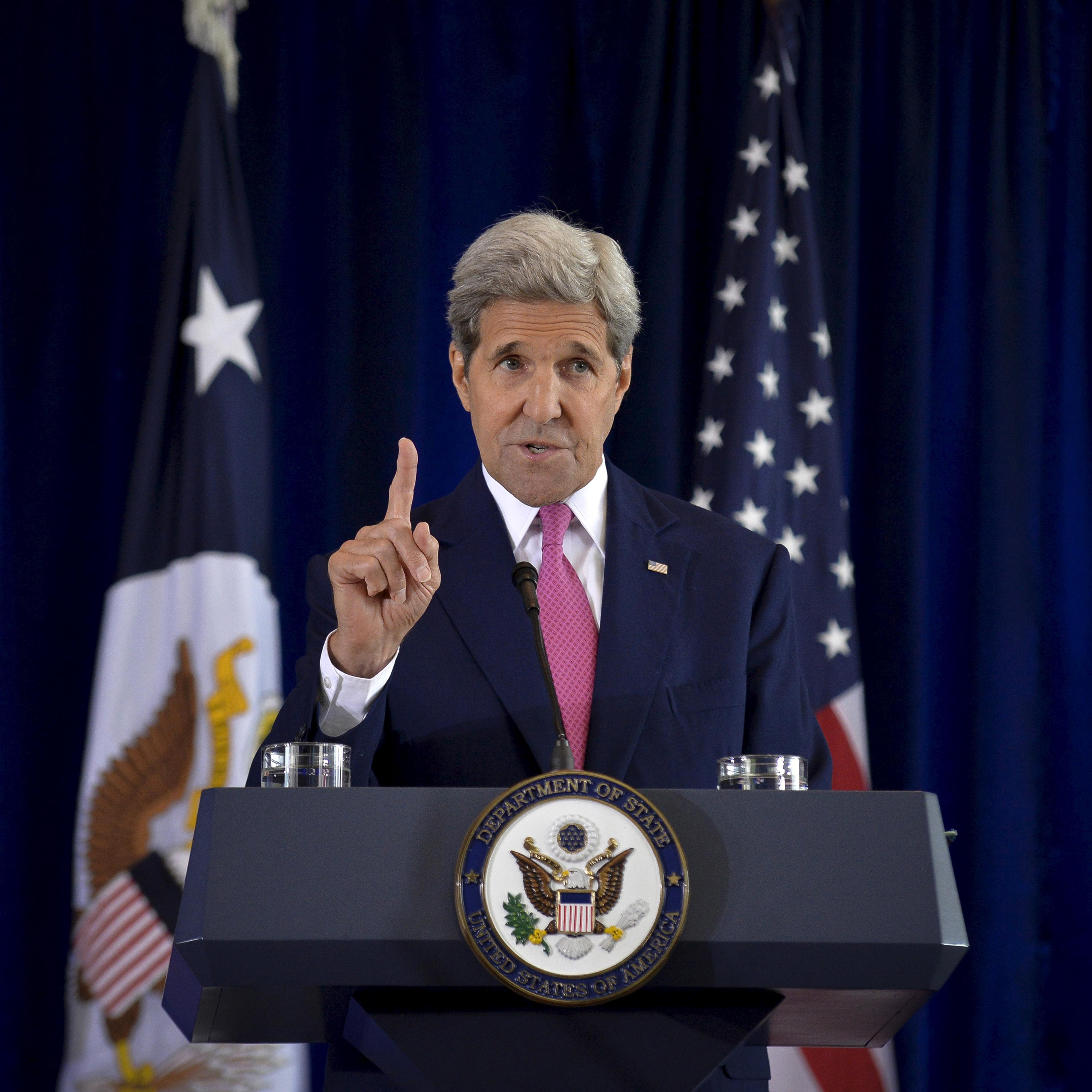 Secretary State John Kerry Iran