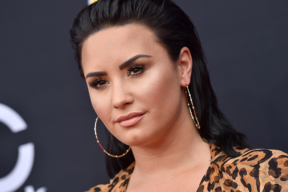 Demi Lovato attends the 2018 Billboard Music Awards
